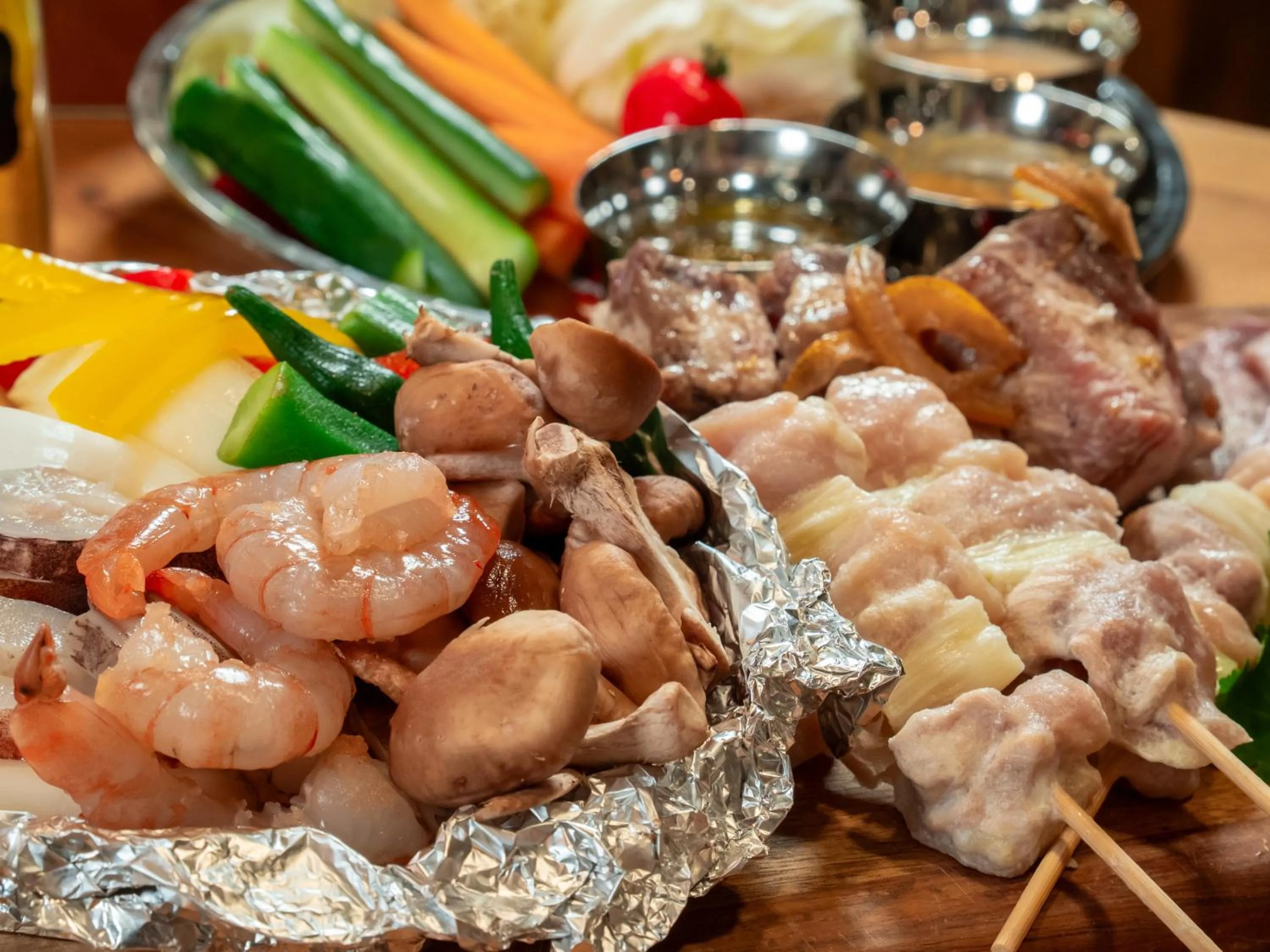 Dinner in Farm Garden Hotel