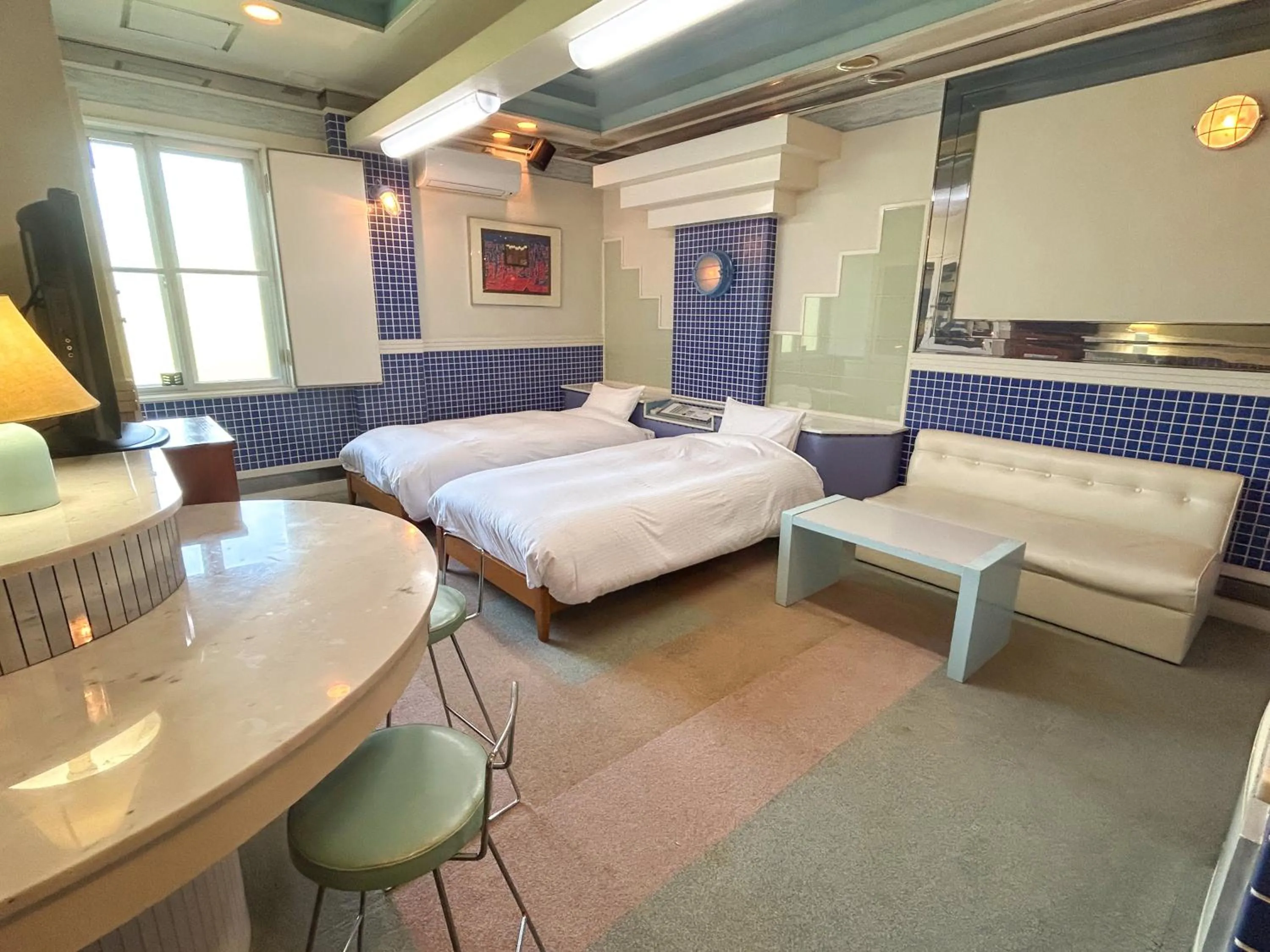 Bed in Farm Garden Hotel