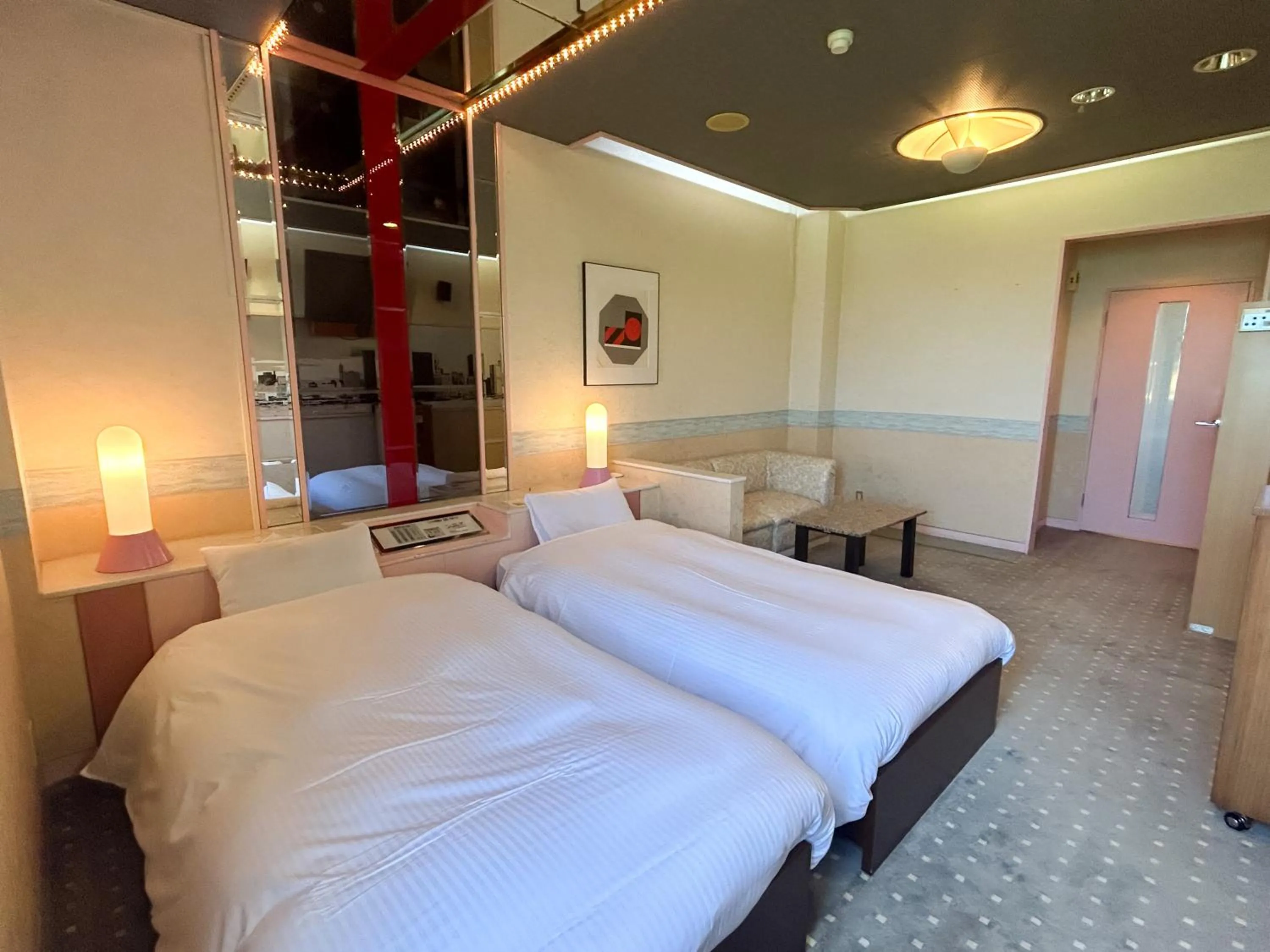 Bed in Farm Garden Hotel