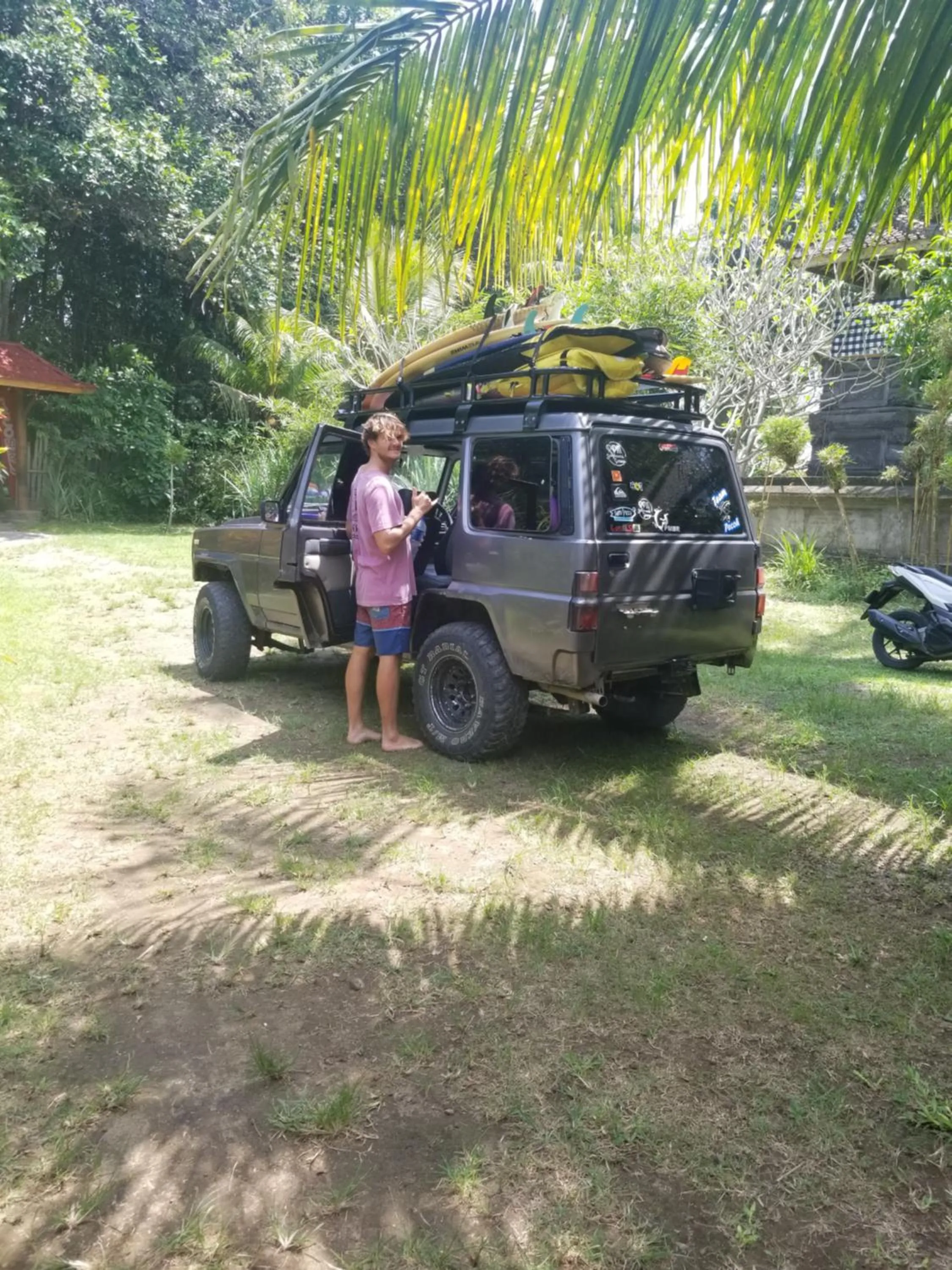 People in Mojosurf Camp Red Island