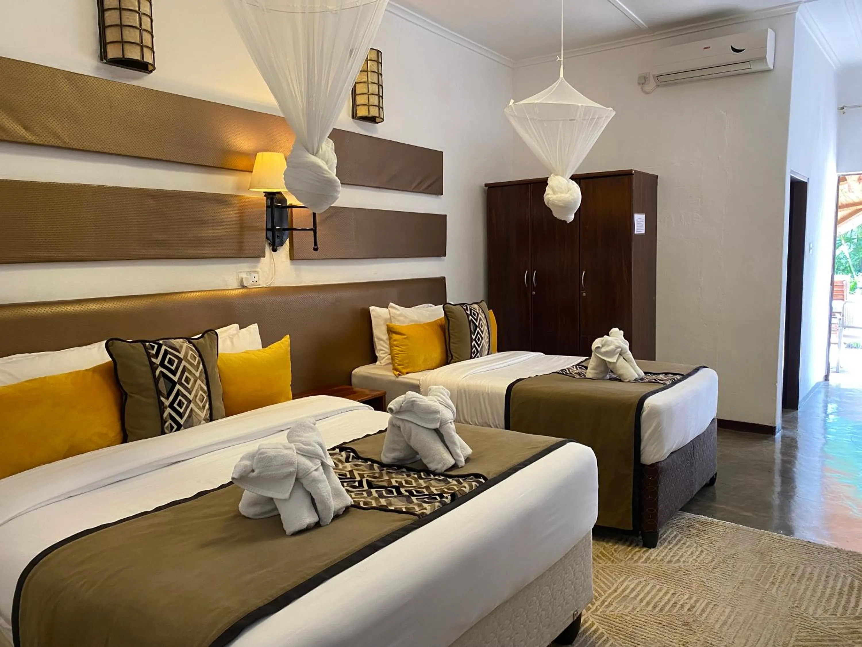 Bed in Ngoma Zanga Lodge