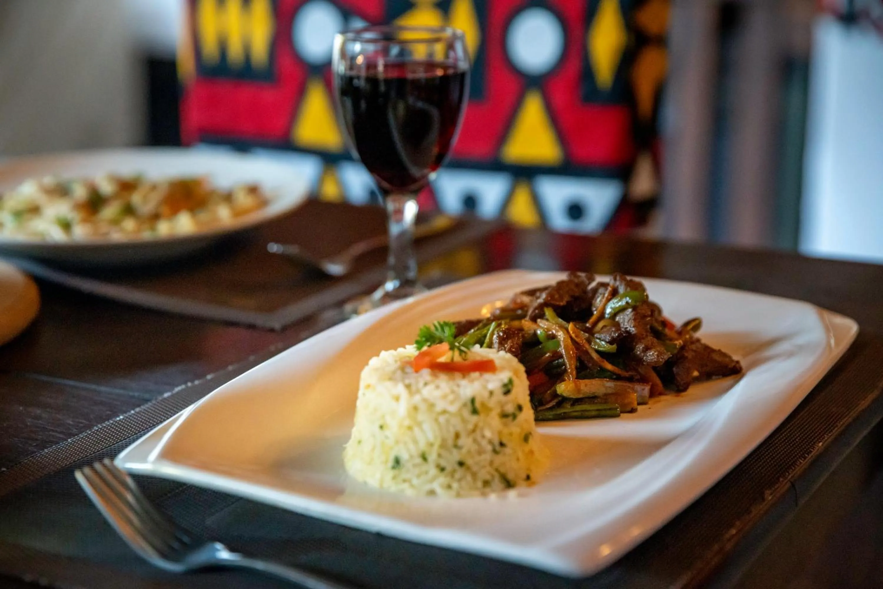 Restaurant/places to eat in Ngoma Zanga Lodge