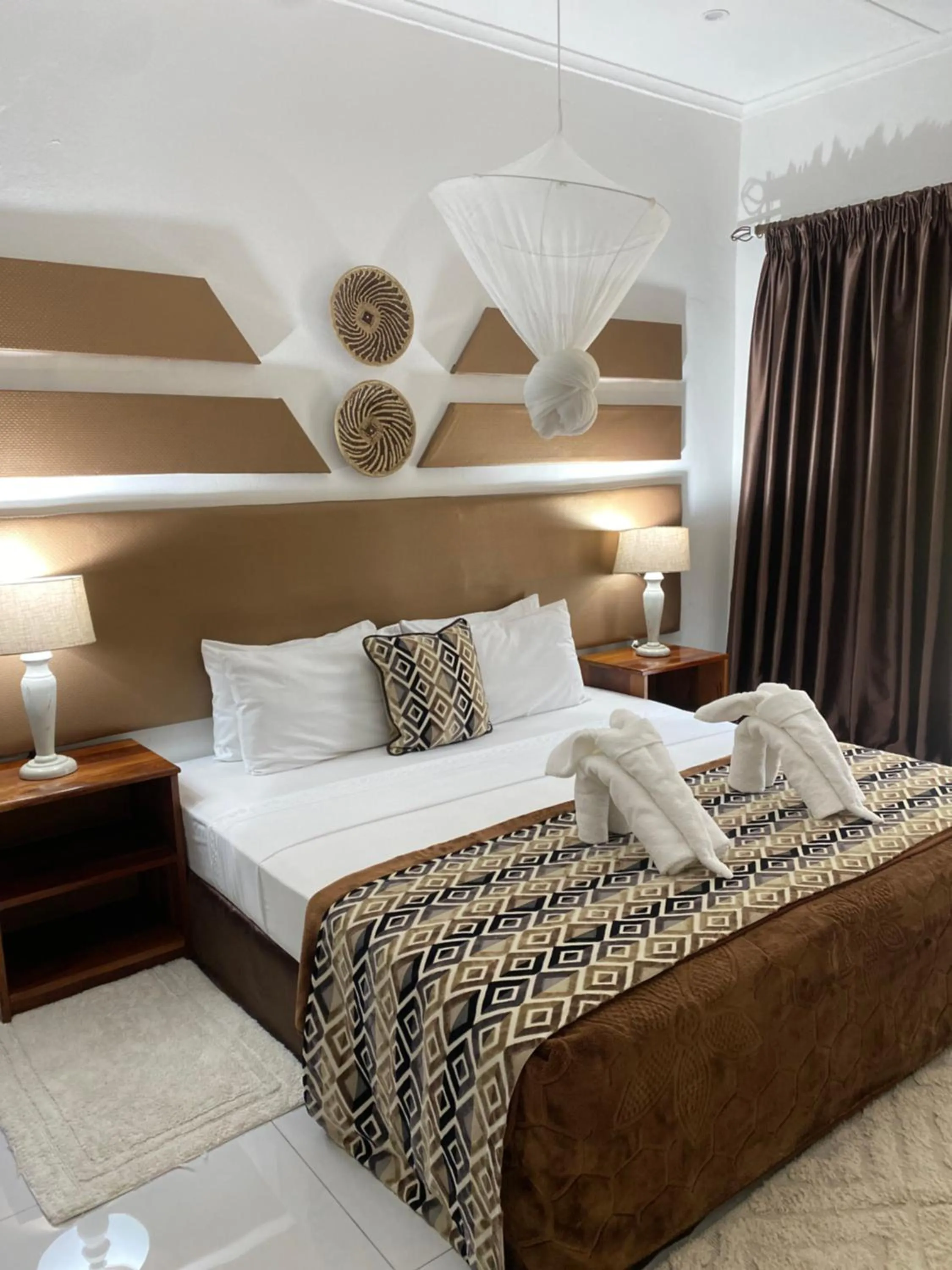 Photo of the whole room, Bed in Ngoma Zanga Lodge