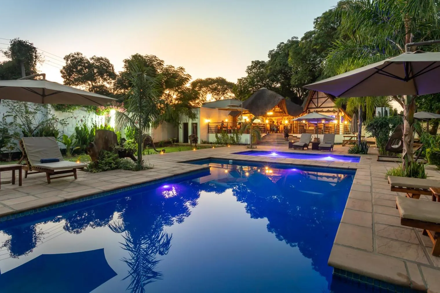 Swimming pool in Ngoma Zanga Lodge