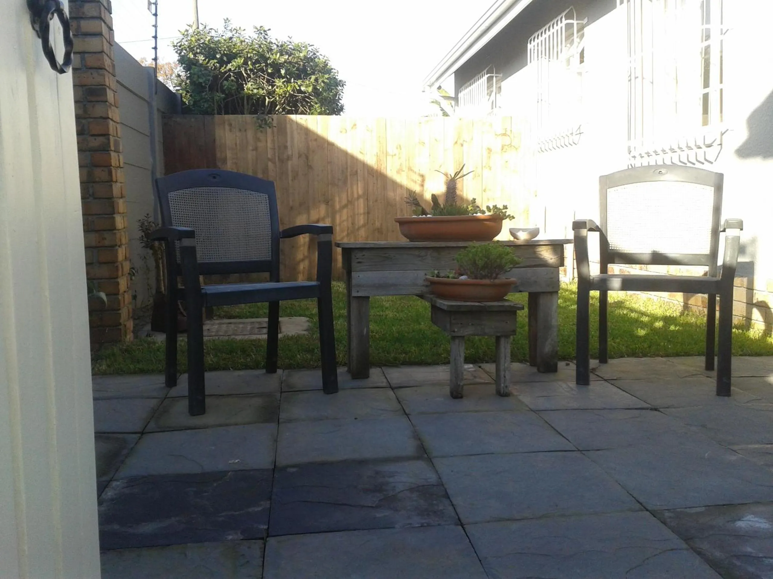Patio in brookdale house