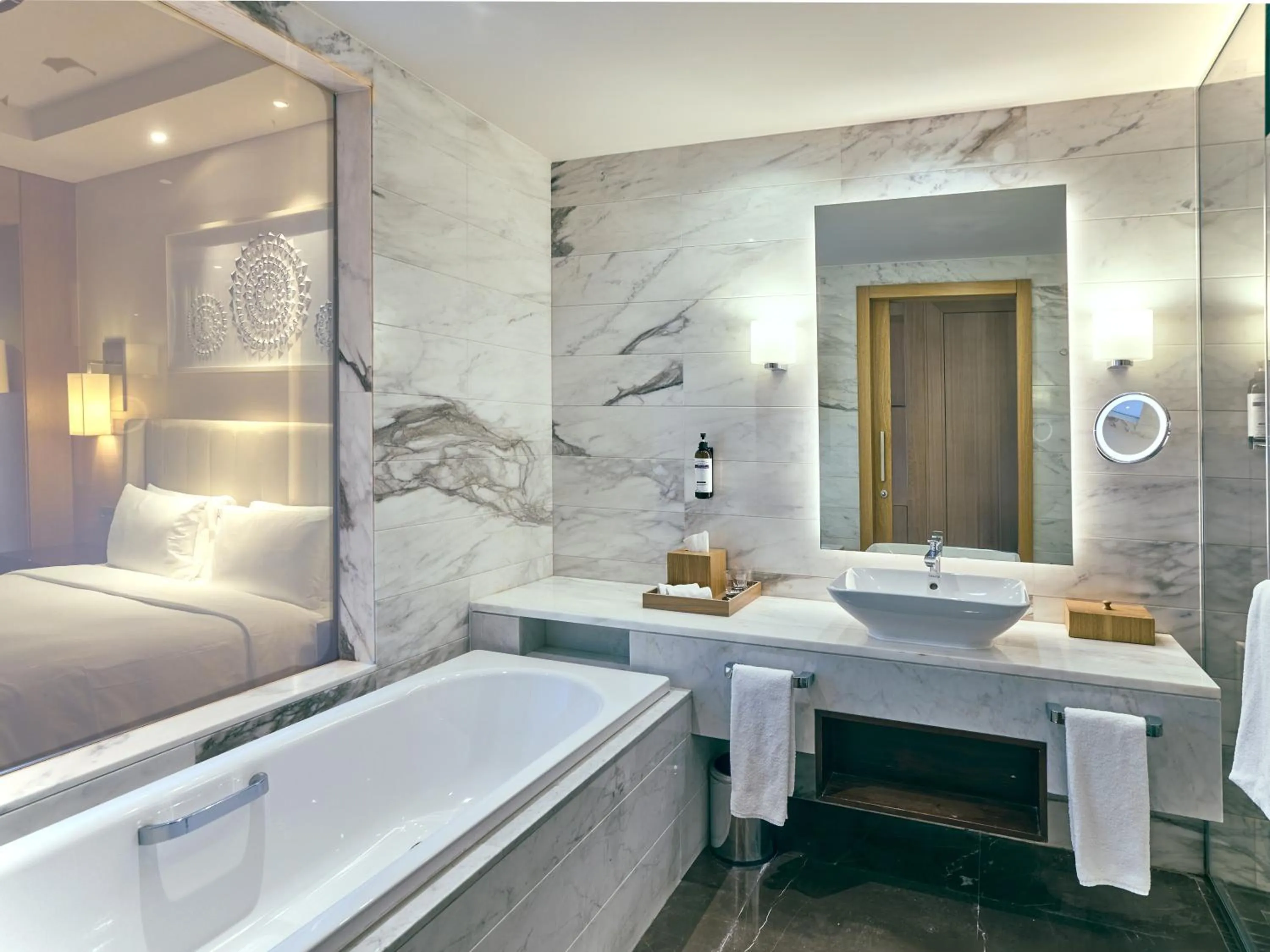 Bed in Hyatt Regency Tashkent