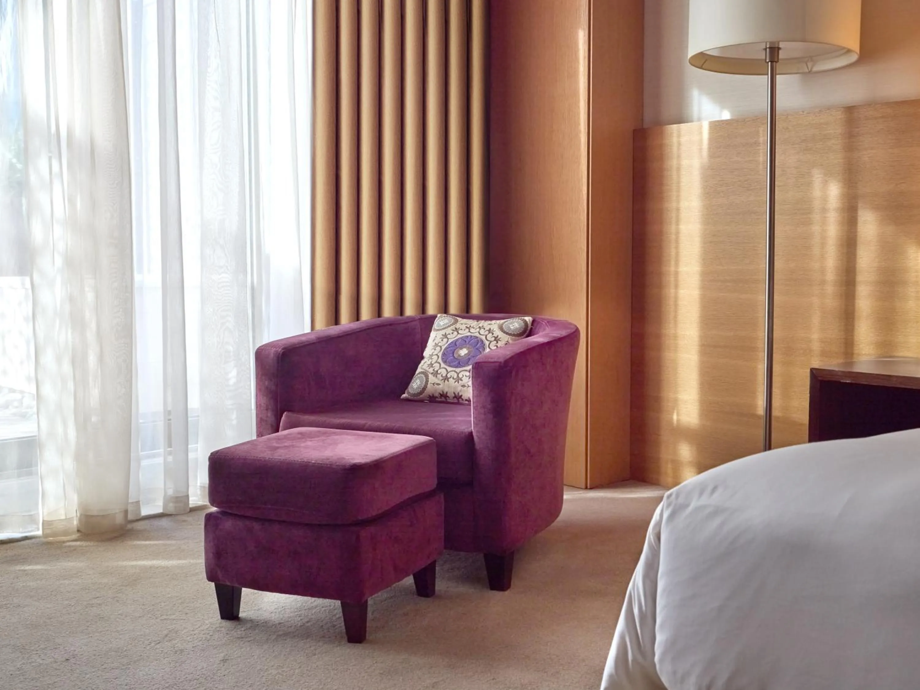 Bed in Hyatt Regency Tashkent