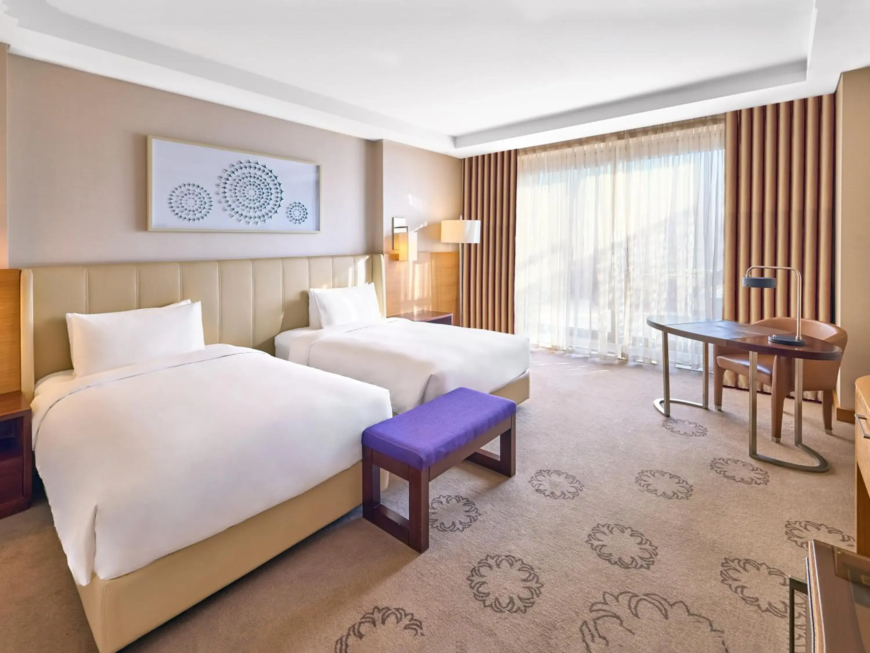 Deluxe Twin Room in Hyatt Regency Tashkent Deluxe Twin Room in Hyatt Regency Tashkent