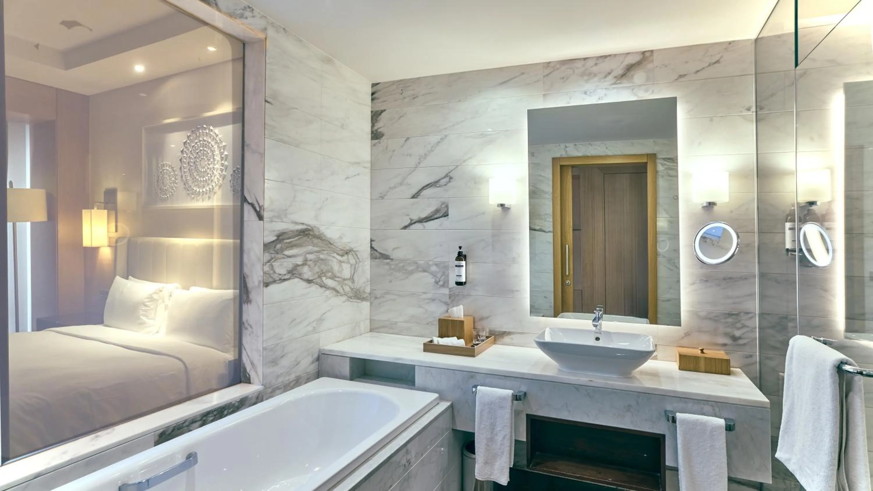 Bed in Hyatt Regency Tashkent