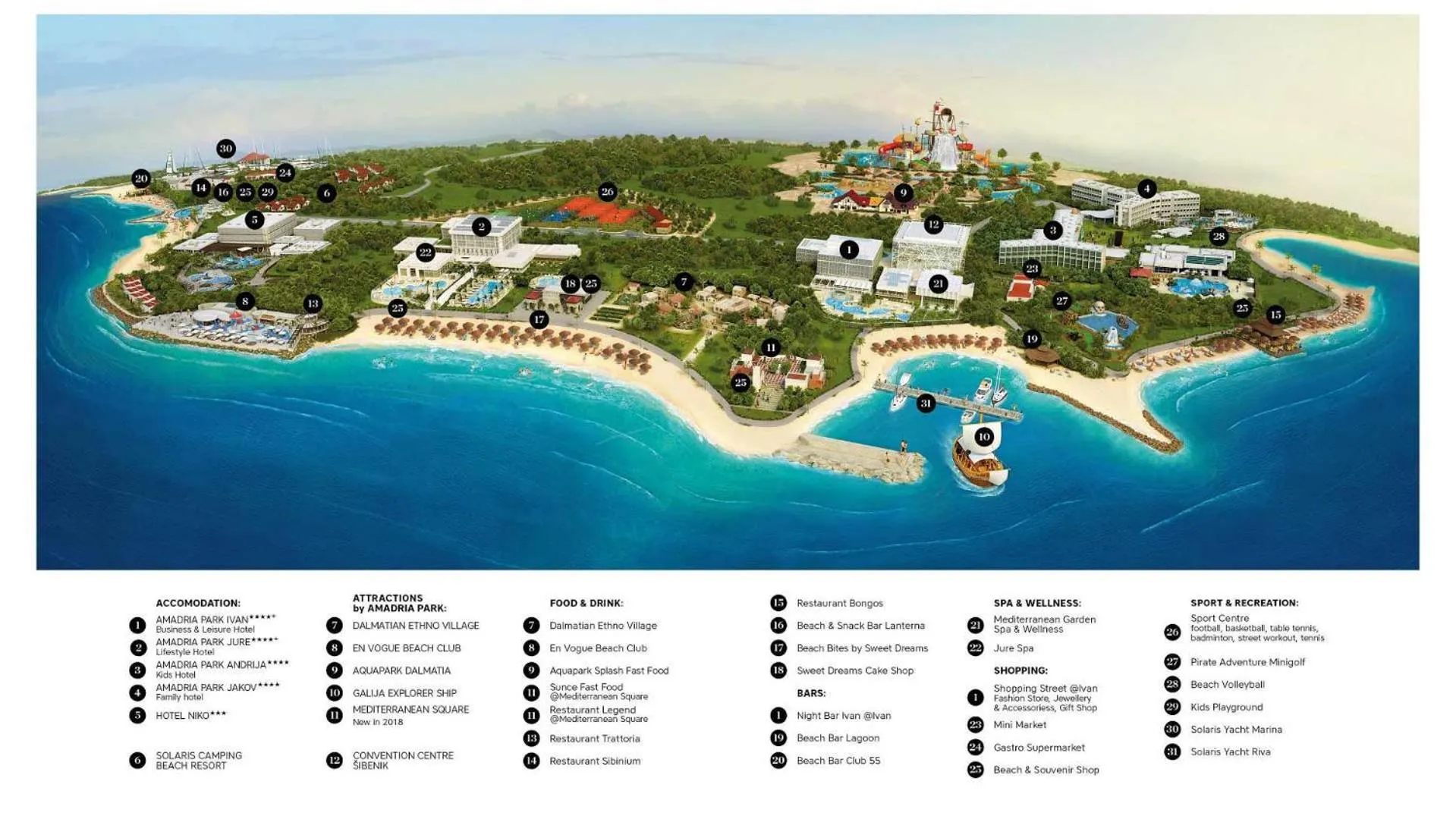 Day in Amadria Park Beach Hotel Jure