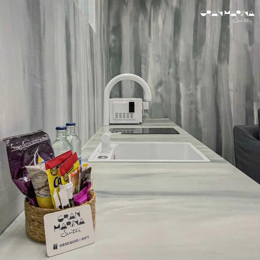 kitchen in Gran Marina Suites