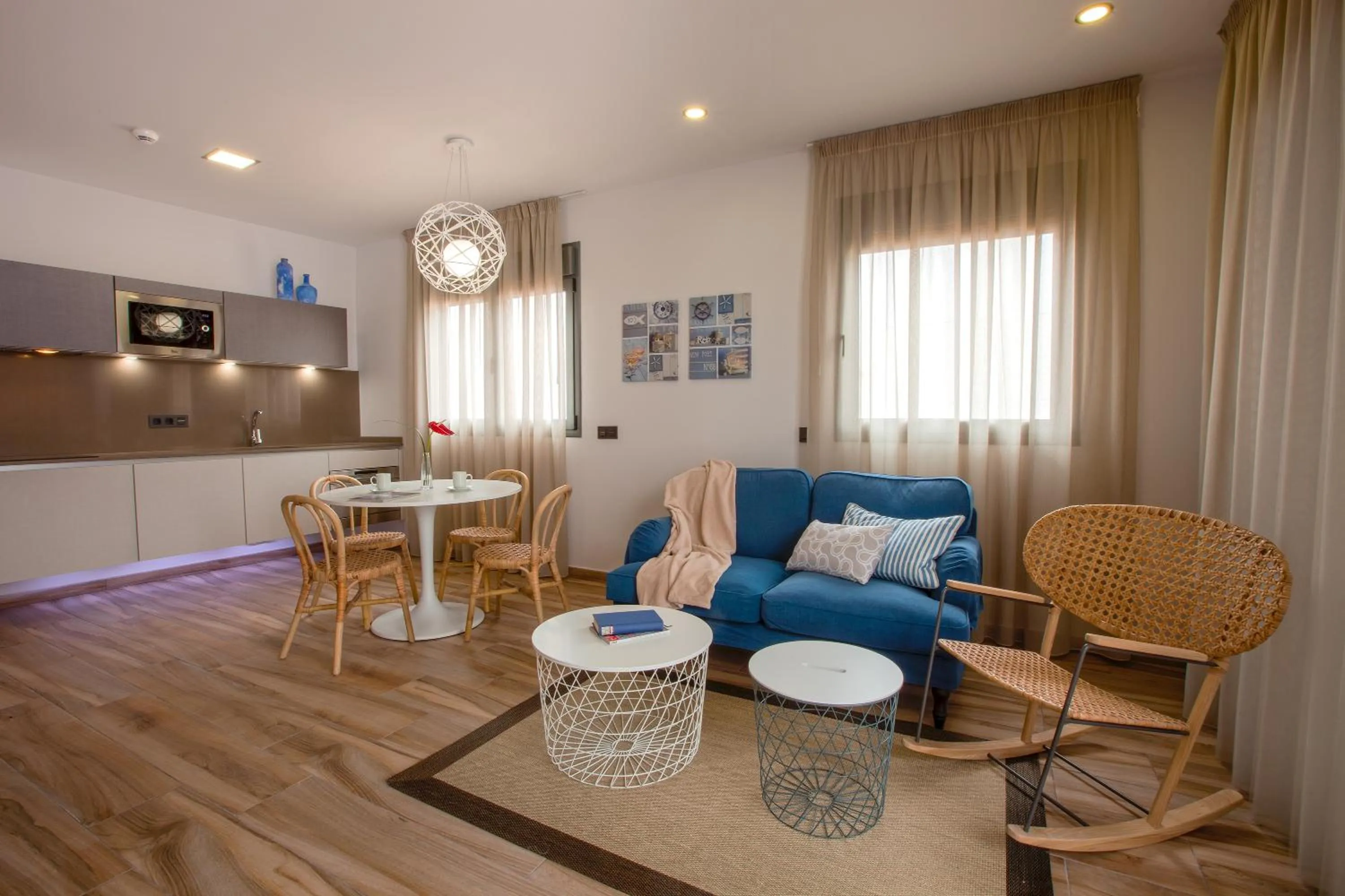 Kitchen or kitchenette in Gran Marina Suites