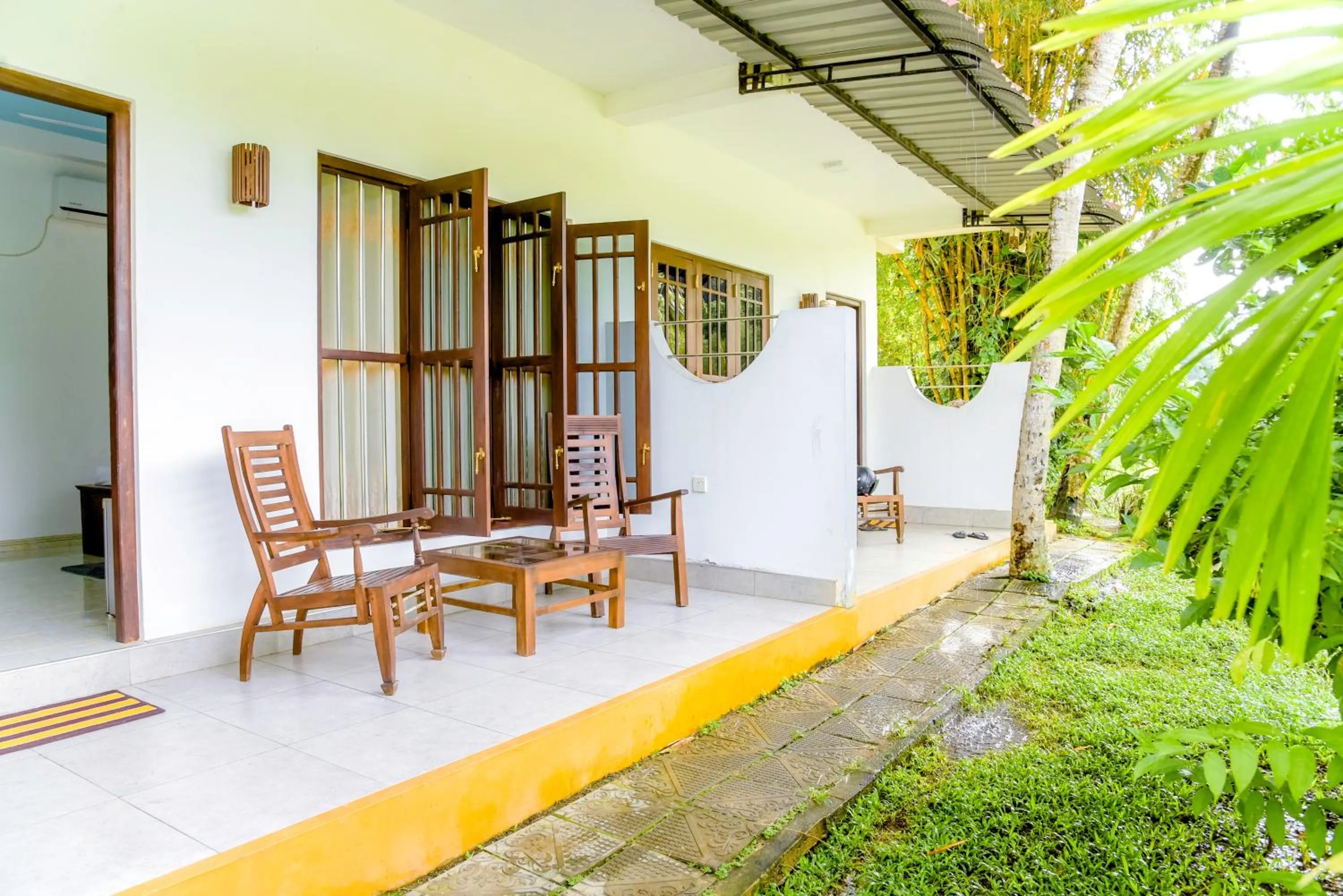 Balcony/Terrace in Paddy Field View Resort