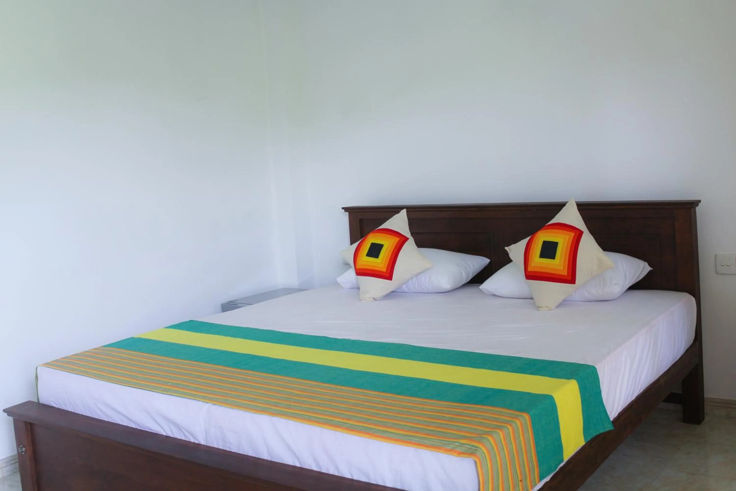 Bed in Paddy Field View Resort