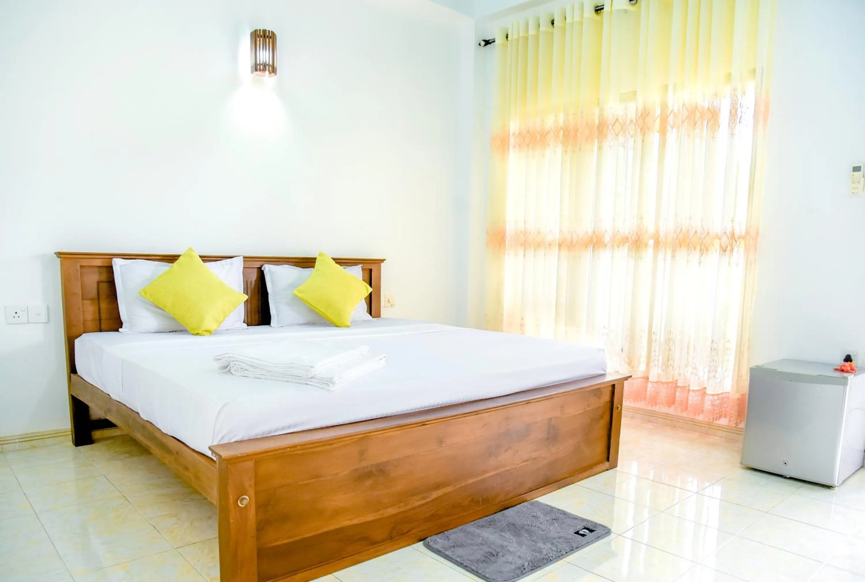 Bedroom, Bed in Paddy Field View Resort