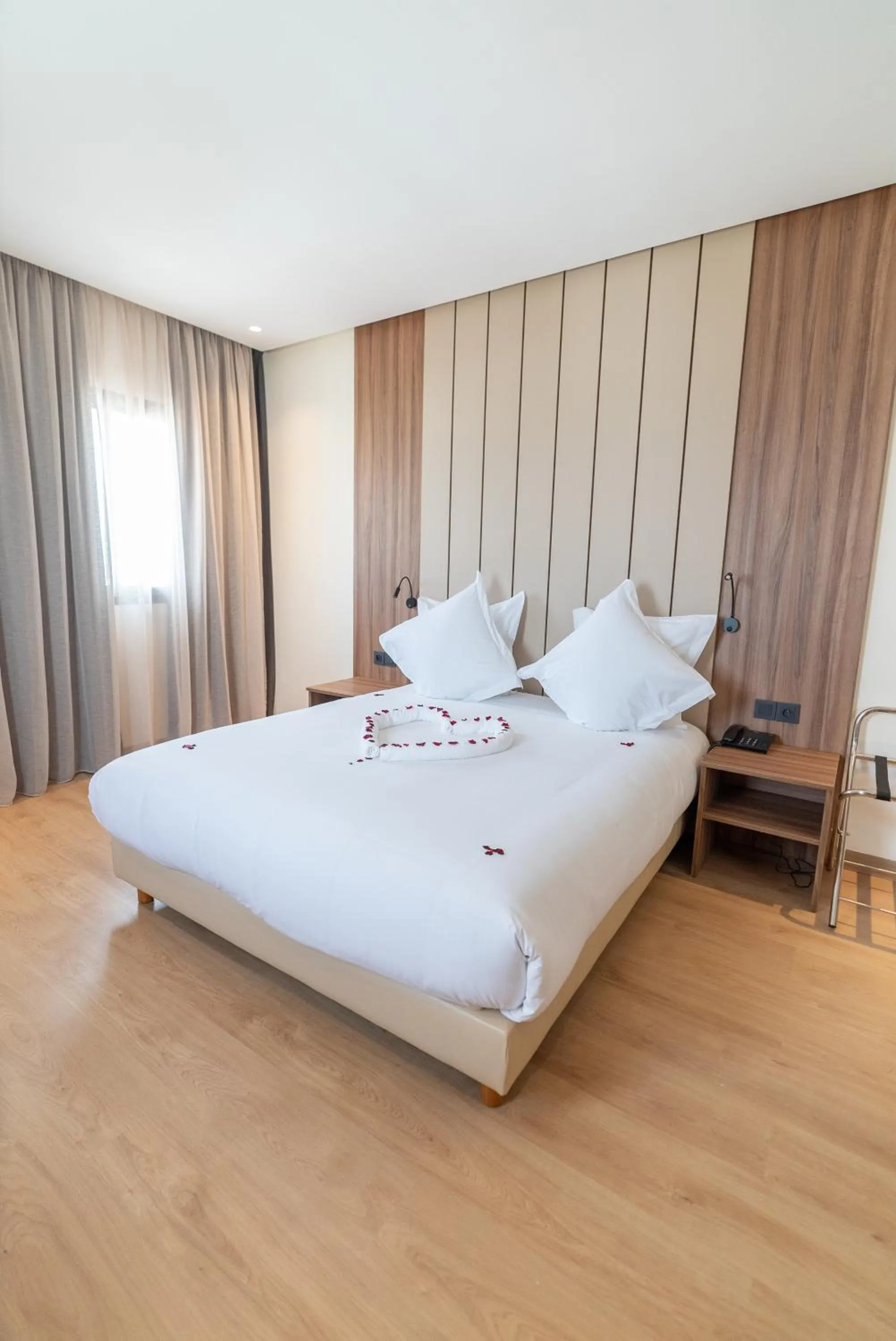 Bed in Imperial Boutique Hotel Rabat