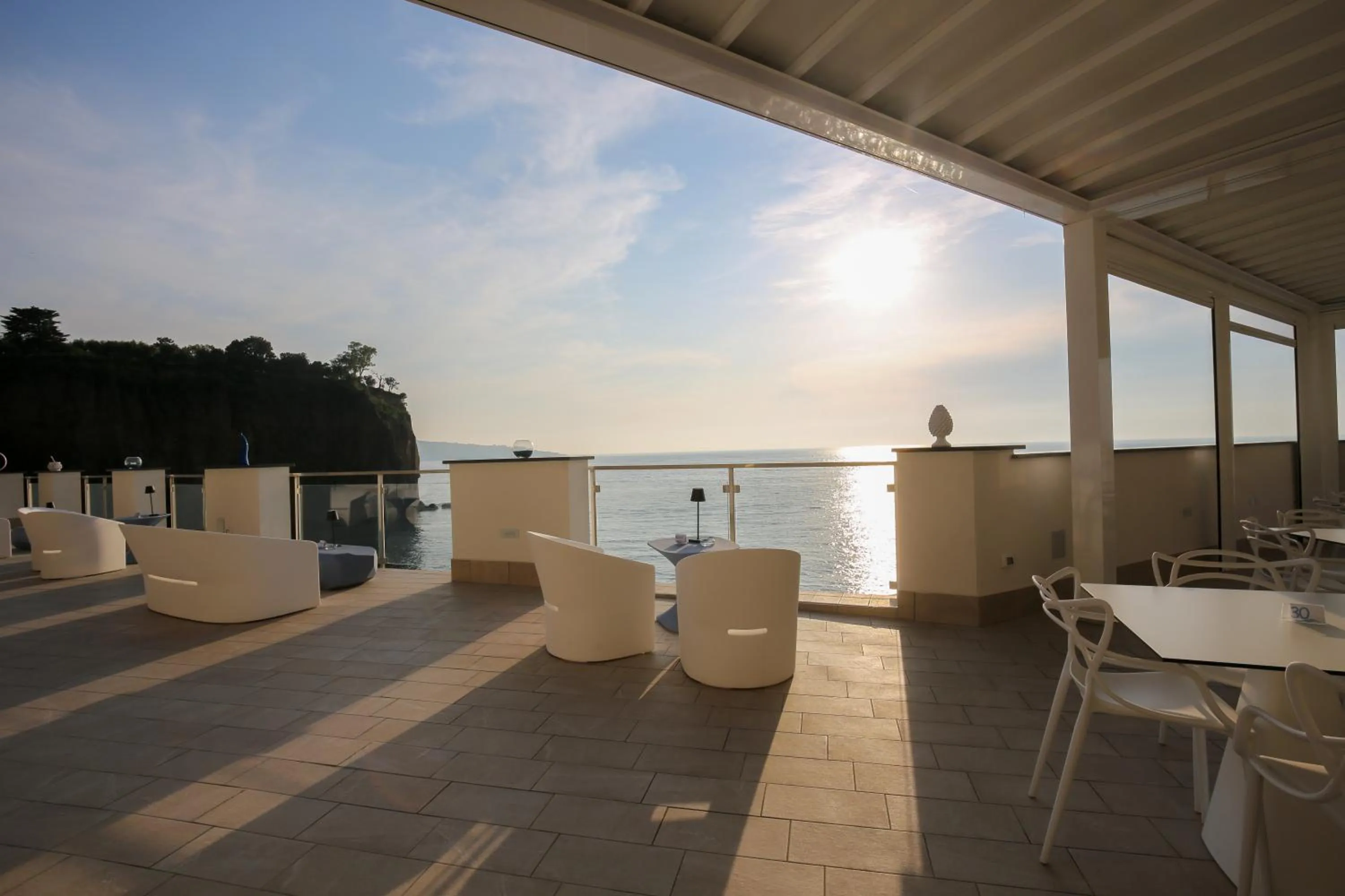 Balcony/Terrace in Hotel Giosue' a mare Sorrento