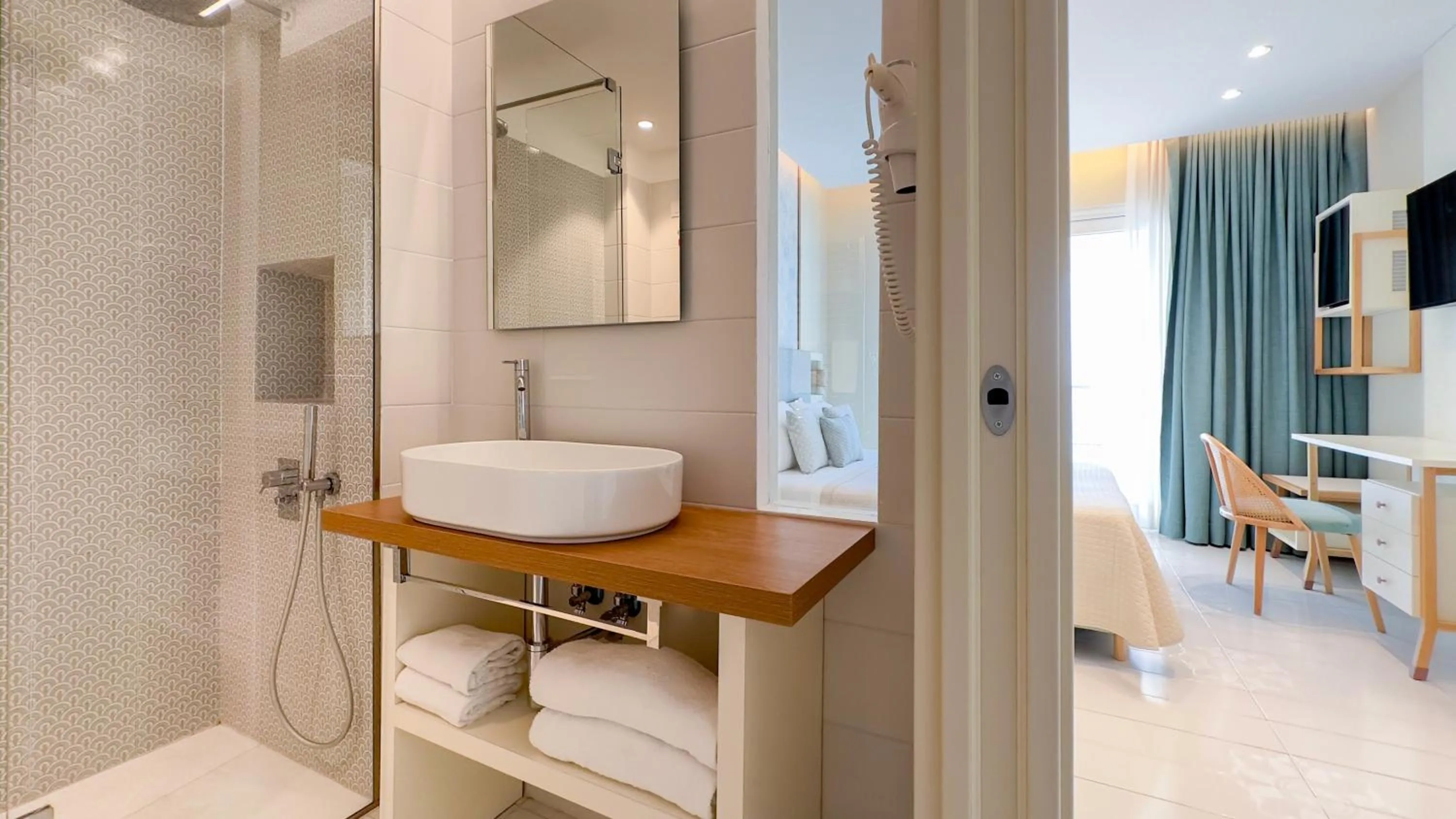 Bathroom in Hotel Giosue' a mare Sorrento