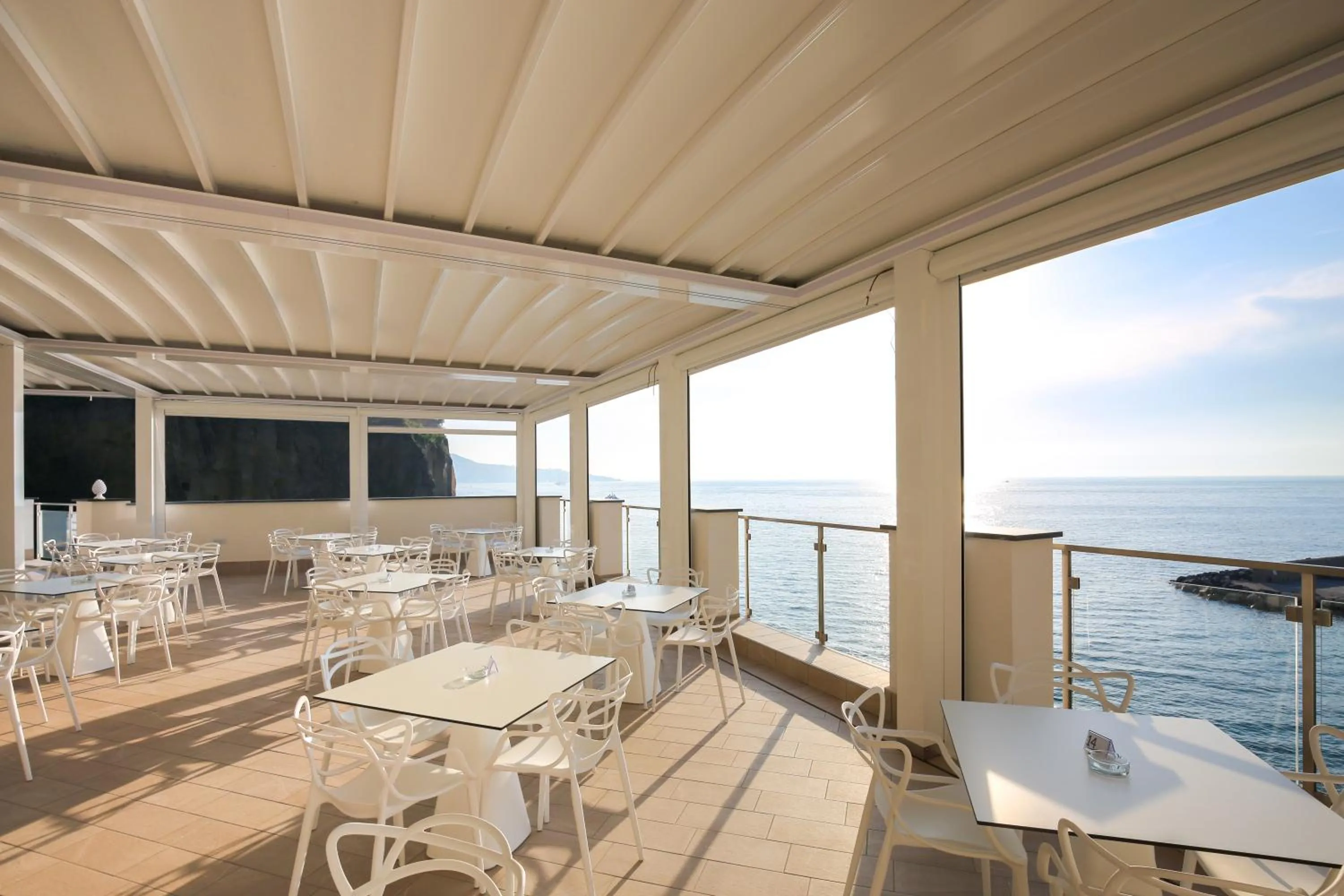 Balcony/Terrace in Hotel Giosue' a mare Sorrento