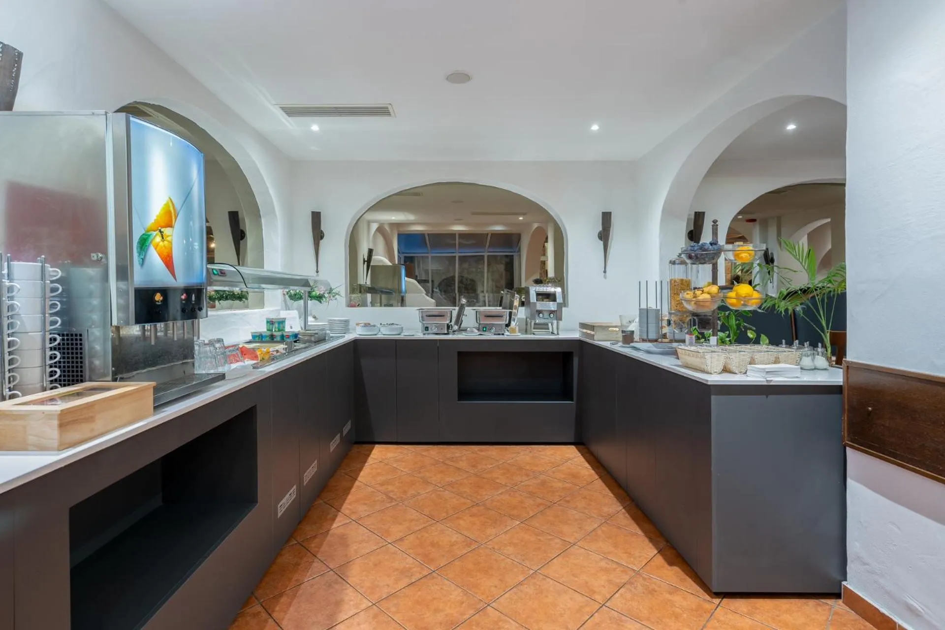 Breakfast in Hotel Perla