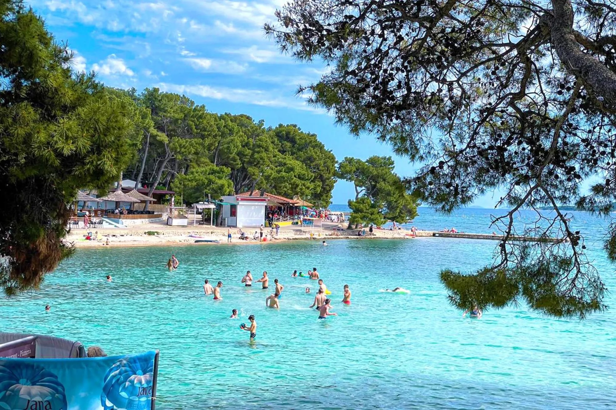 Beach in Ilirija Resort Hotel Ilirija