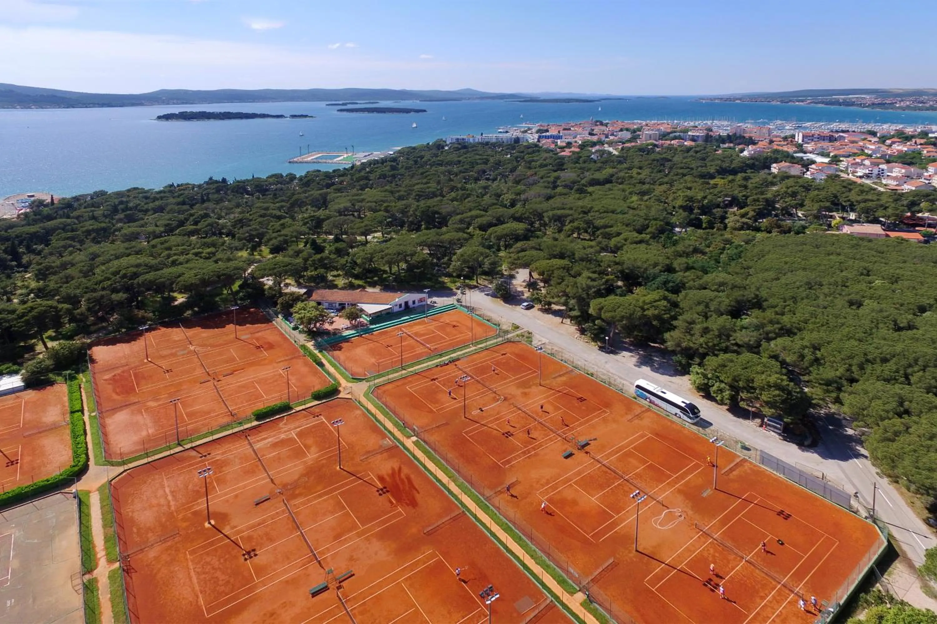 Tennis court in Ilirija Resort Hotel Ilirija