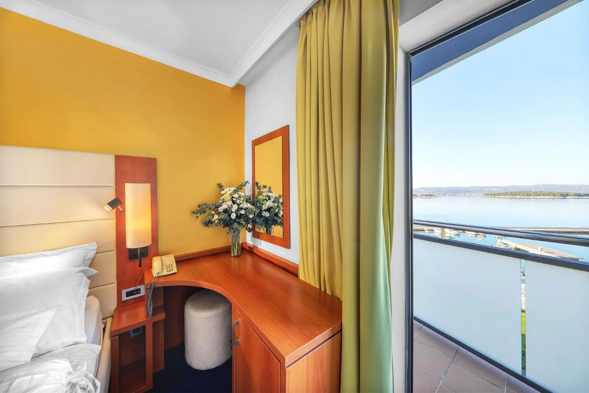 Bedroom, Bed in Ilirija Resort Hotel Ilirija