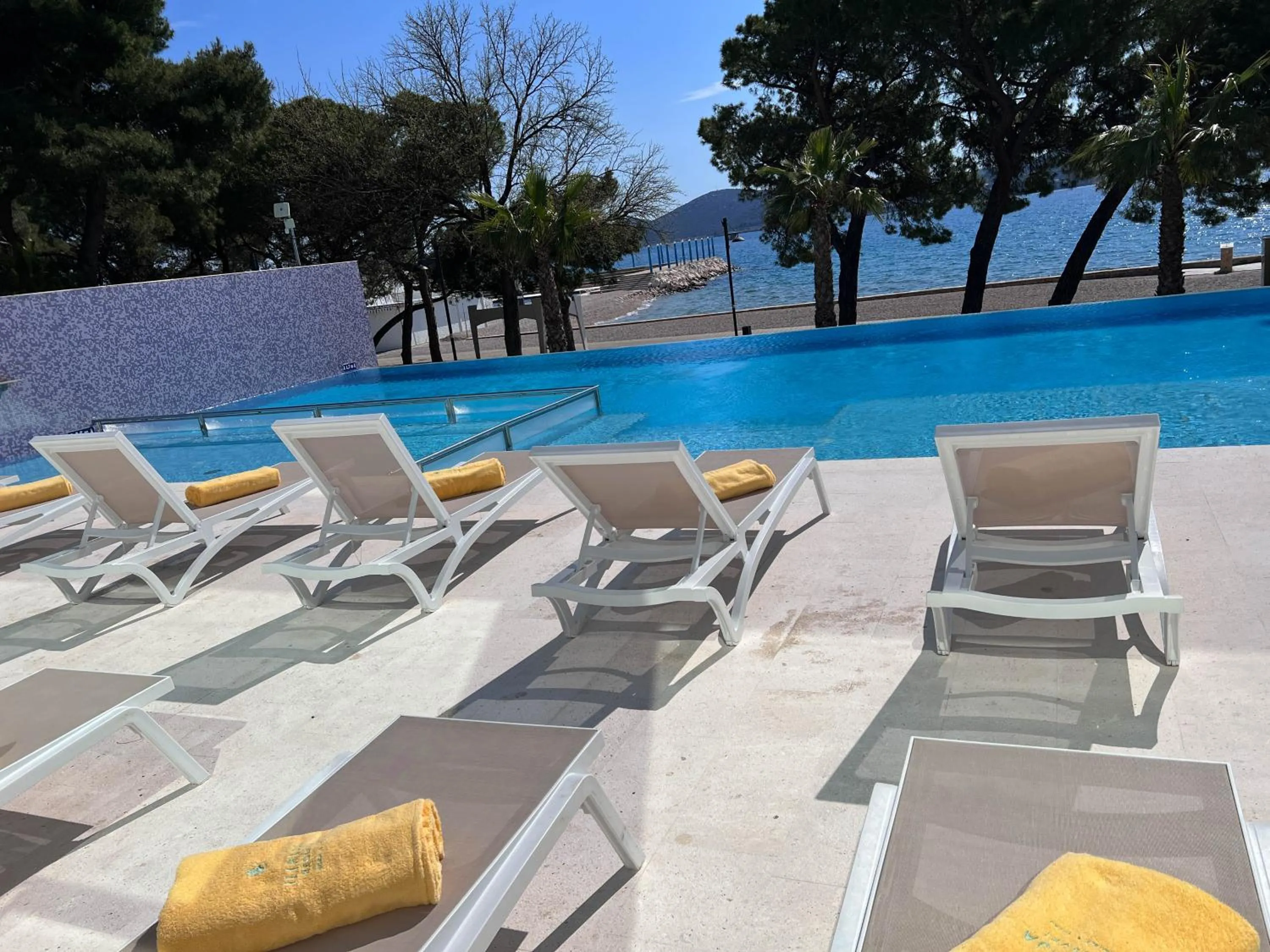 Swimming pool in Ilirija Resort Hotel Adriatic