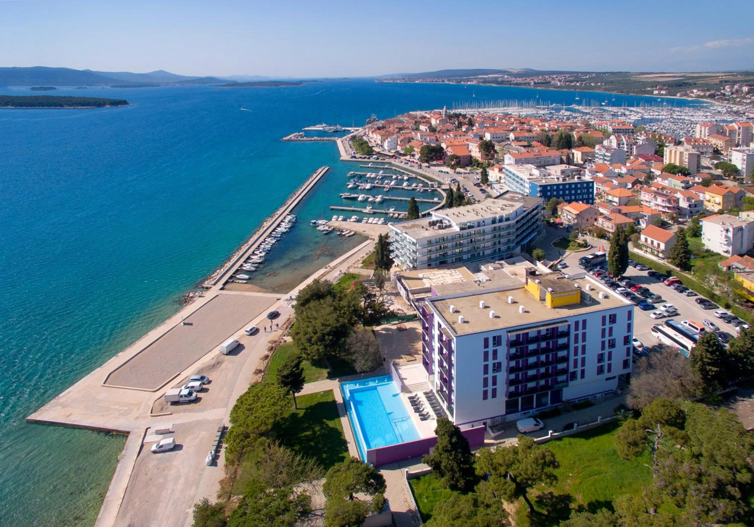 Property building in Ilirija Resort Hotel Adriatic