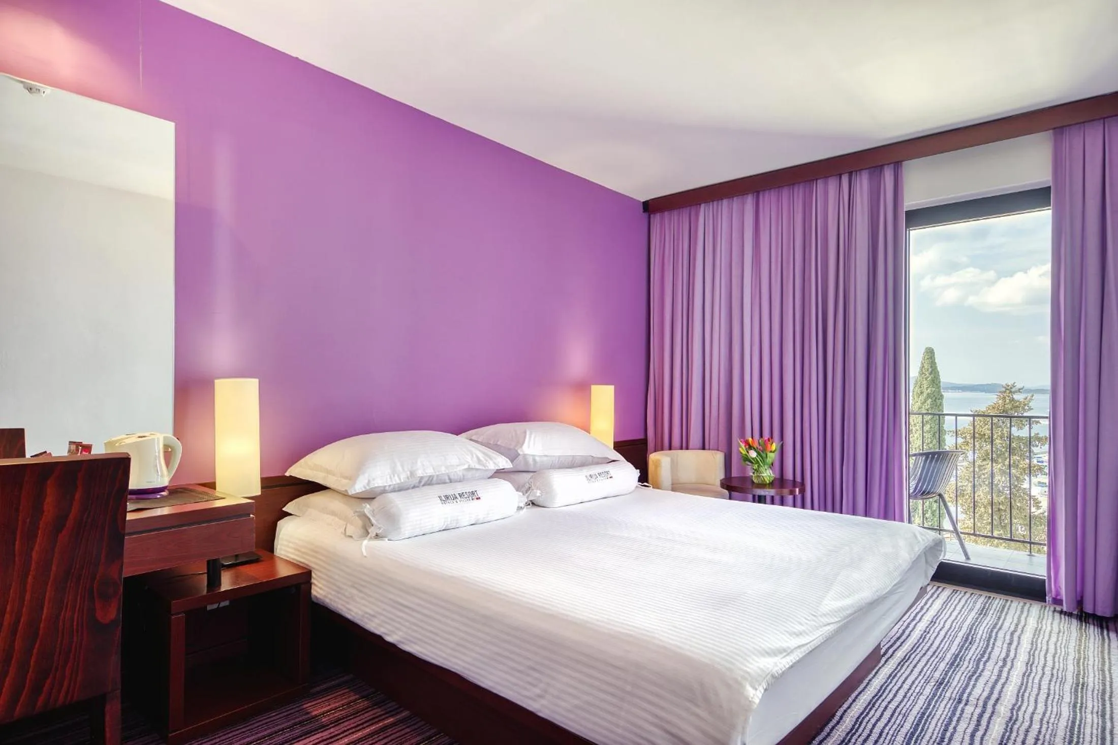 Bedroom, Bed in Ilirija Resort Hotel Adriatic