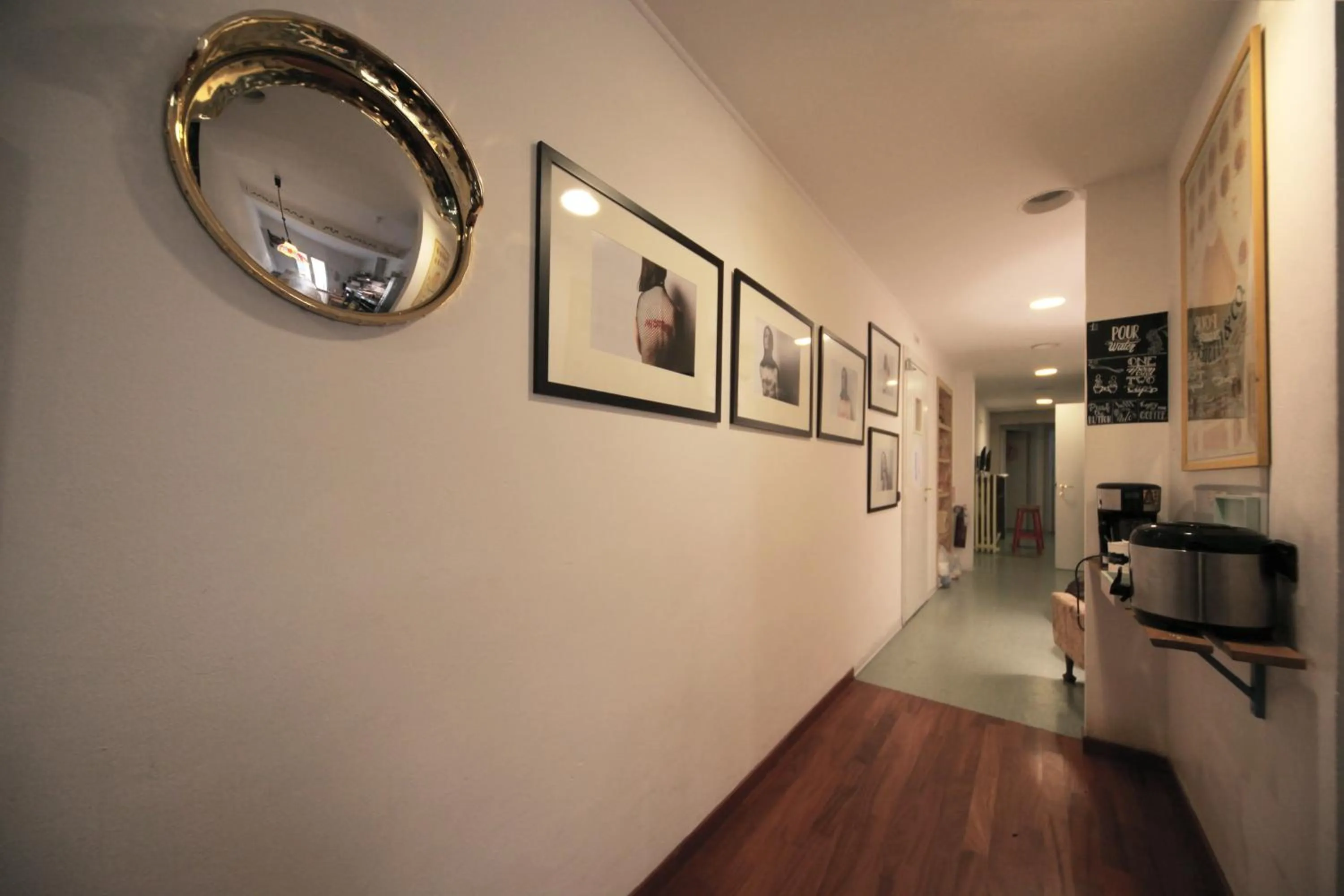 Decorative detail in Dopa Hostel