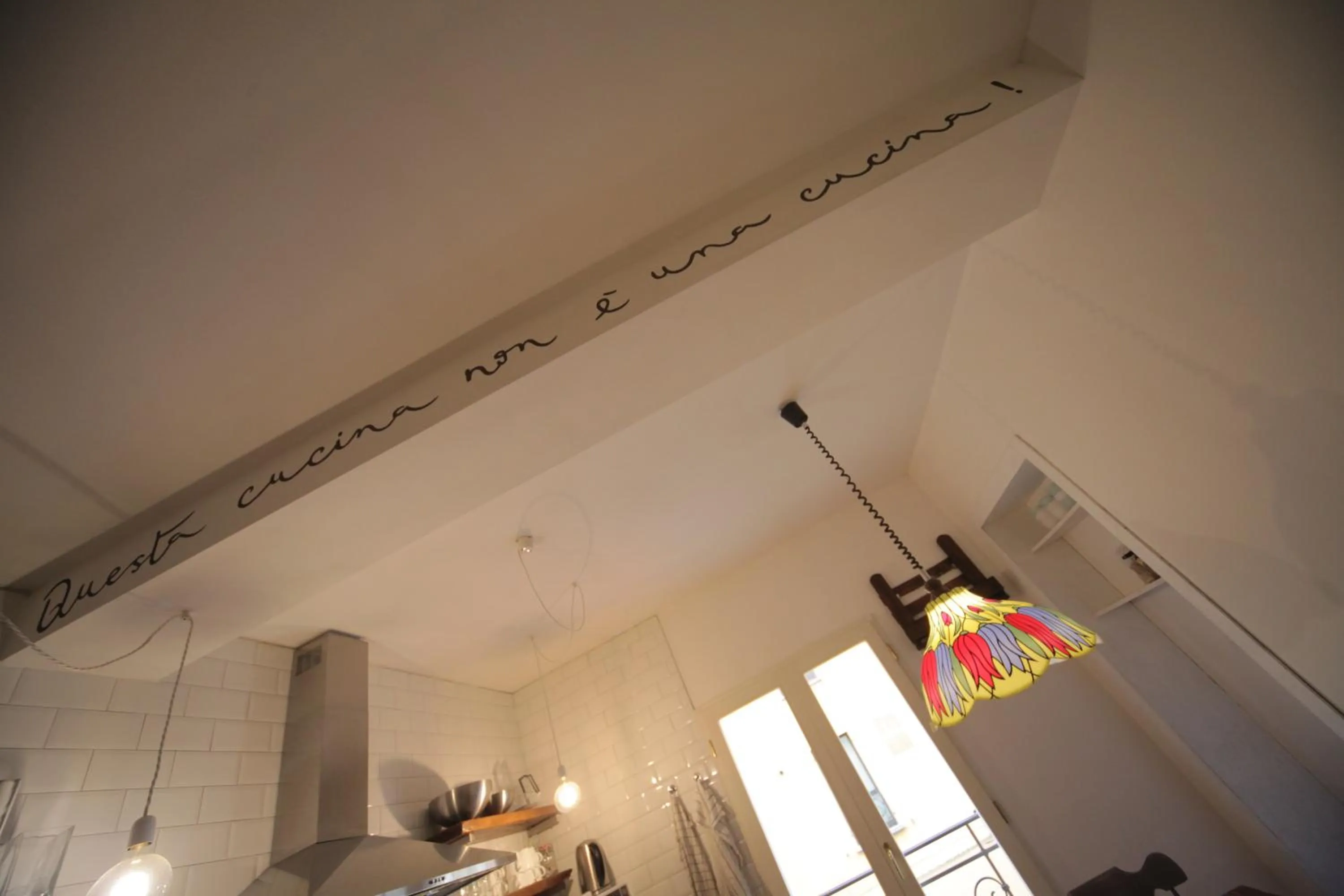 Decorative detail in Dopa Hostel