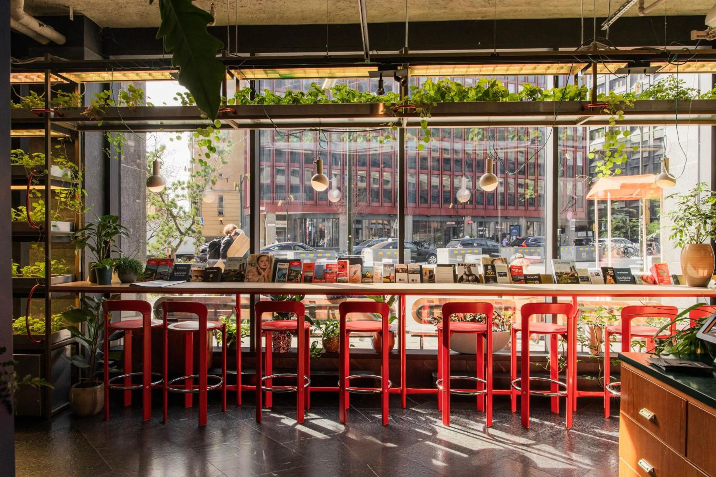 Lobby or reception in Hobo Hotel Stockholm