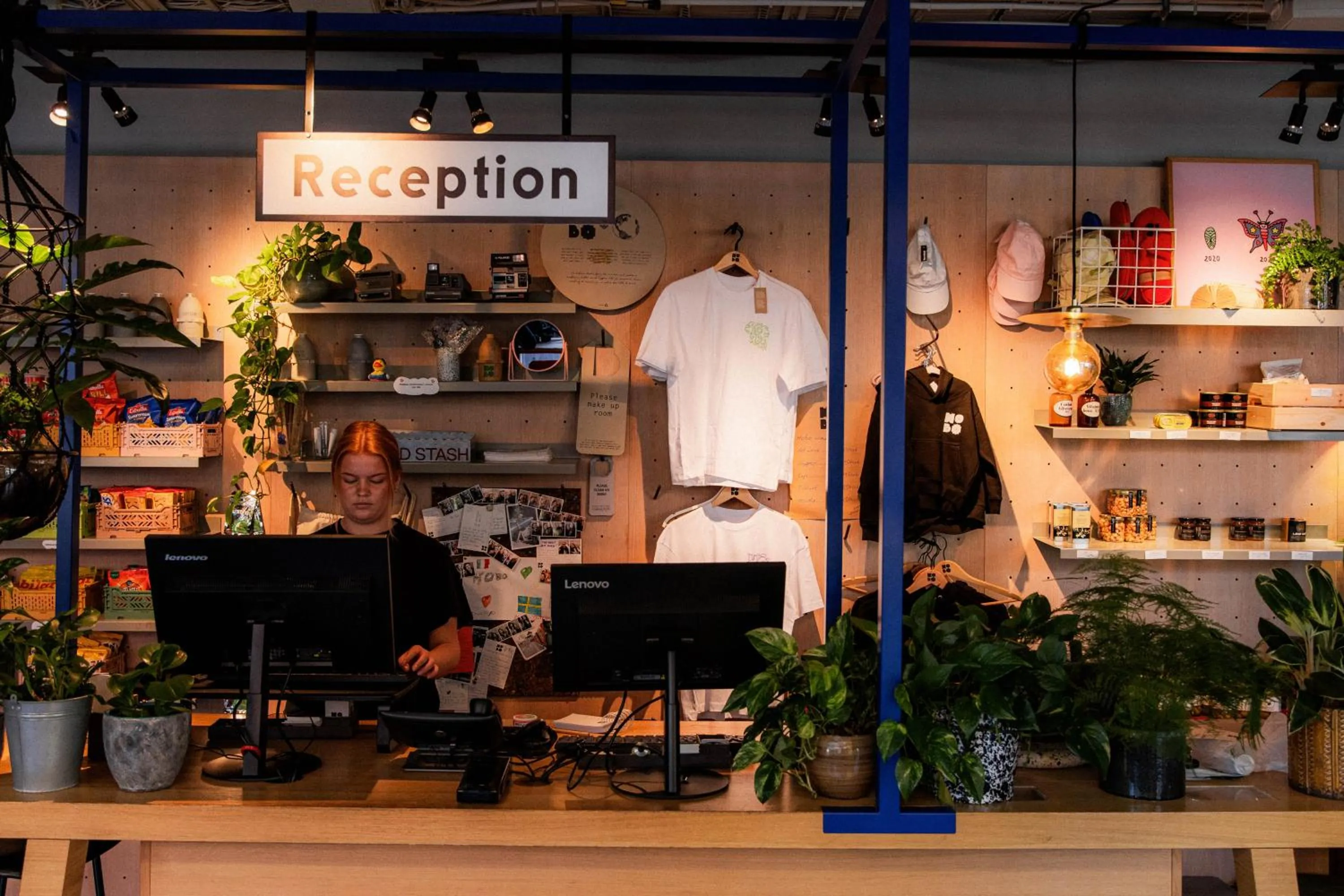 Lobby or reception in Hobo Hotel Stockholm