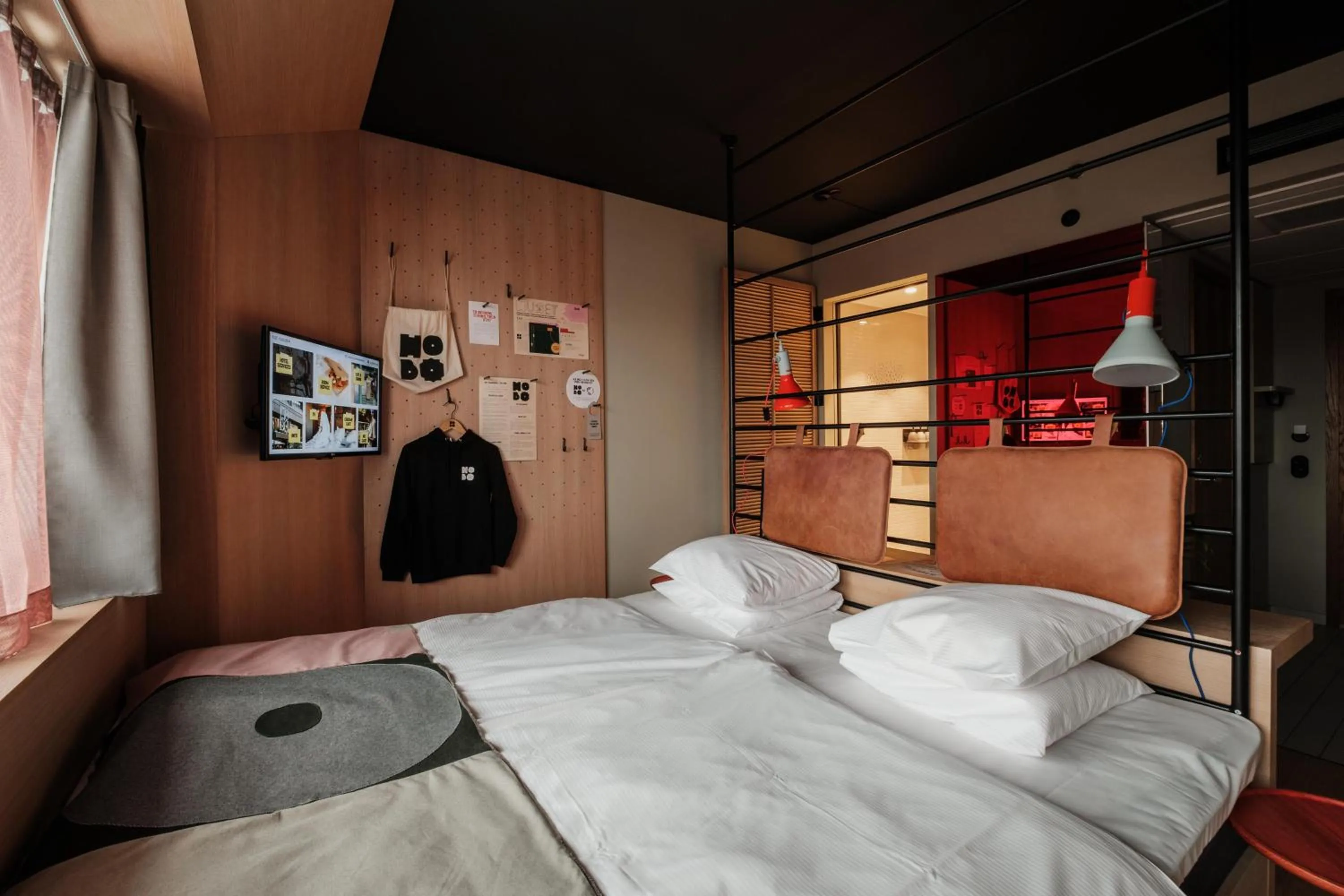 Bed in Hobo Hotel Stockholm