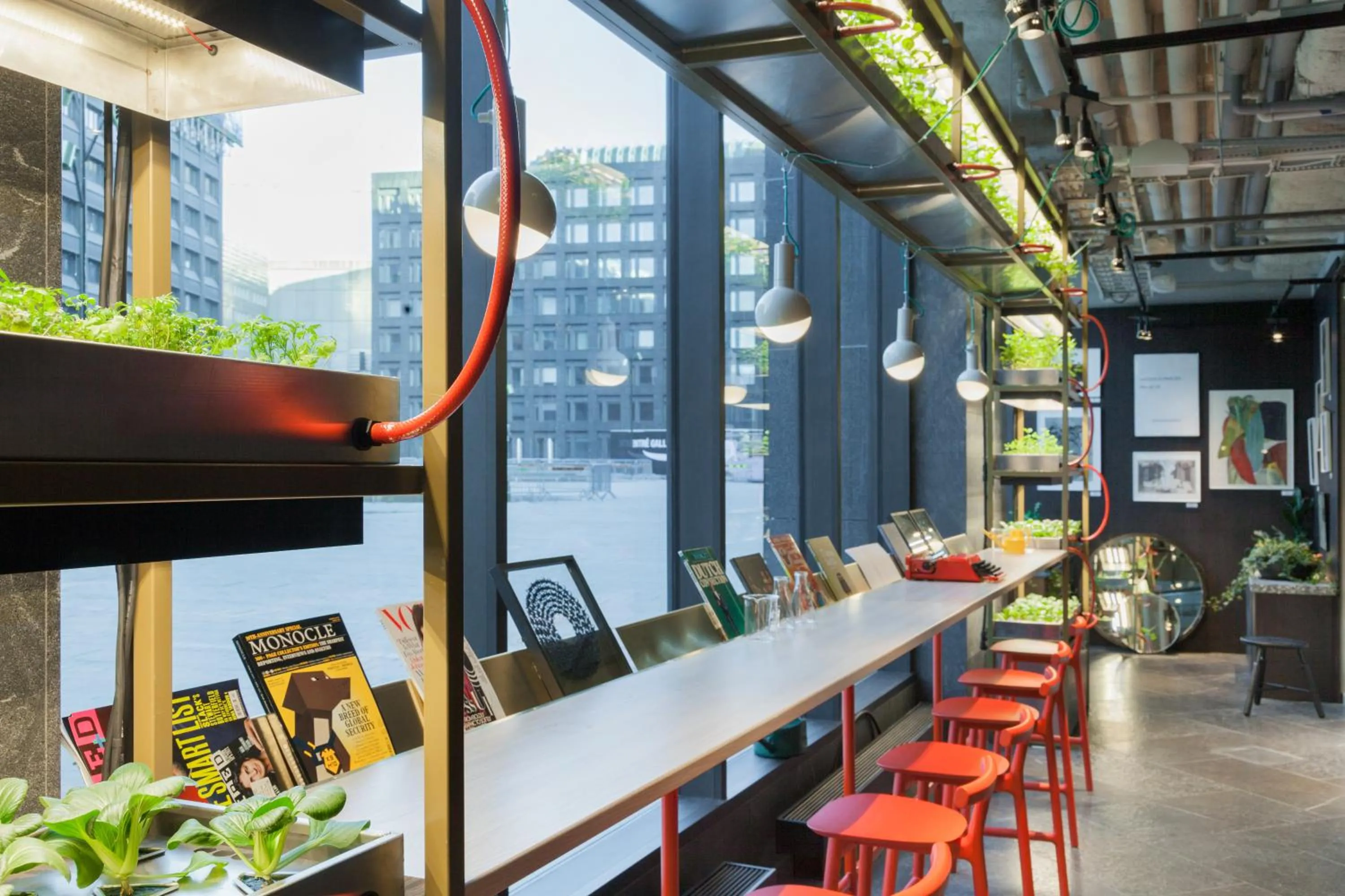 Lobby or reception in Hobo Hotel Stockholm