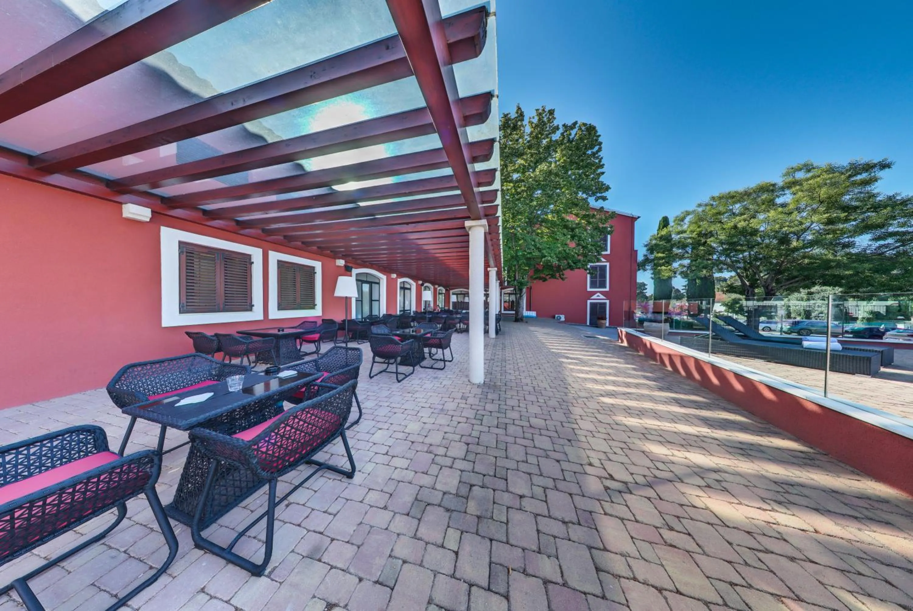 Patio in Hotel Villa Donat