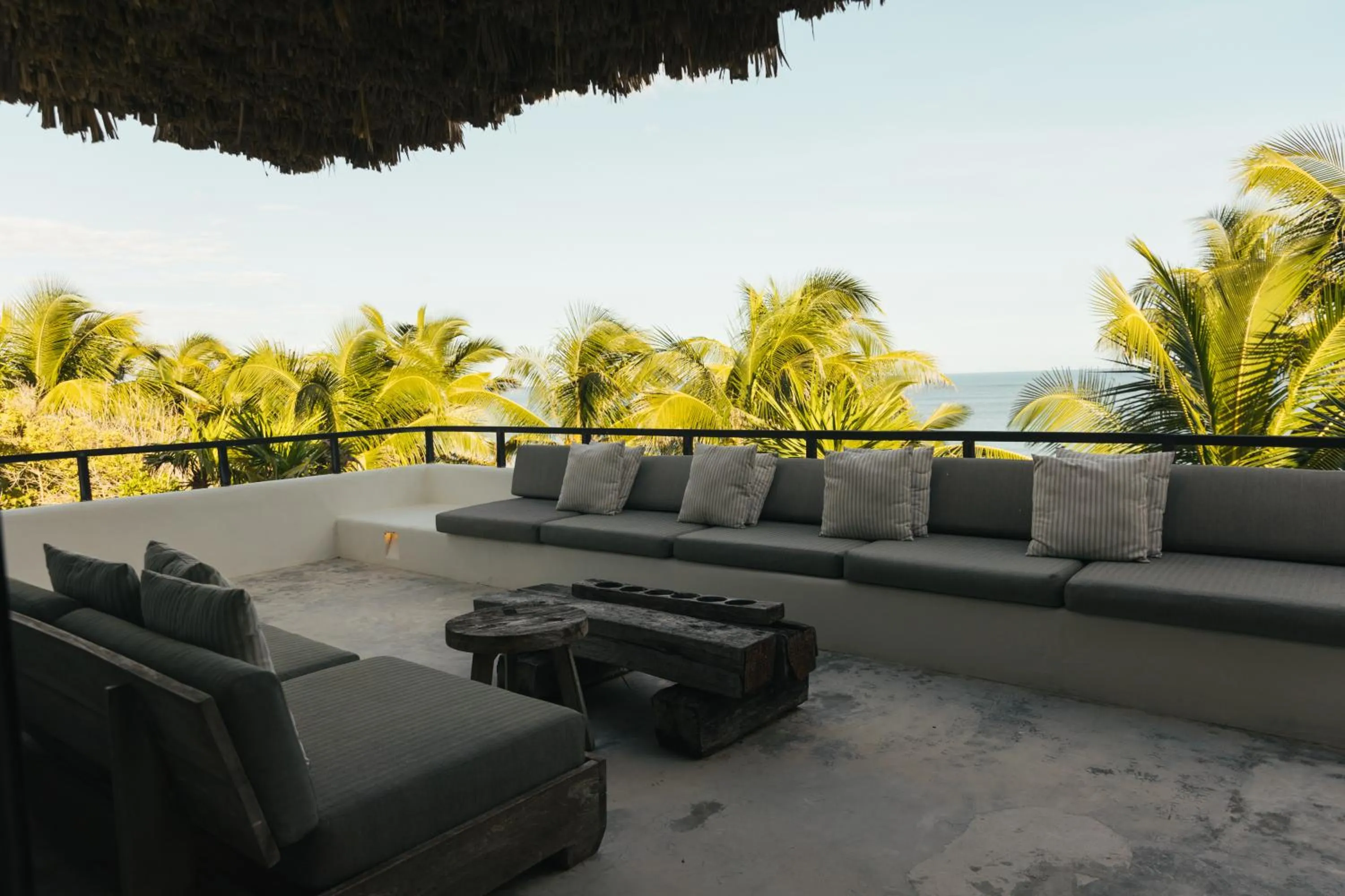 Sea view in Chiringuito Tulum