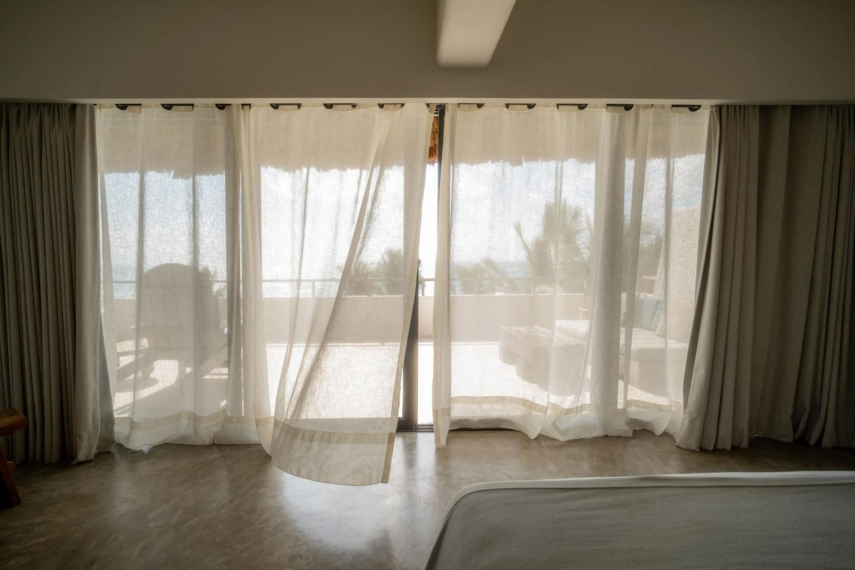 Sea view, Bed in Chiringuito Tulum