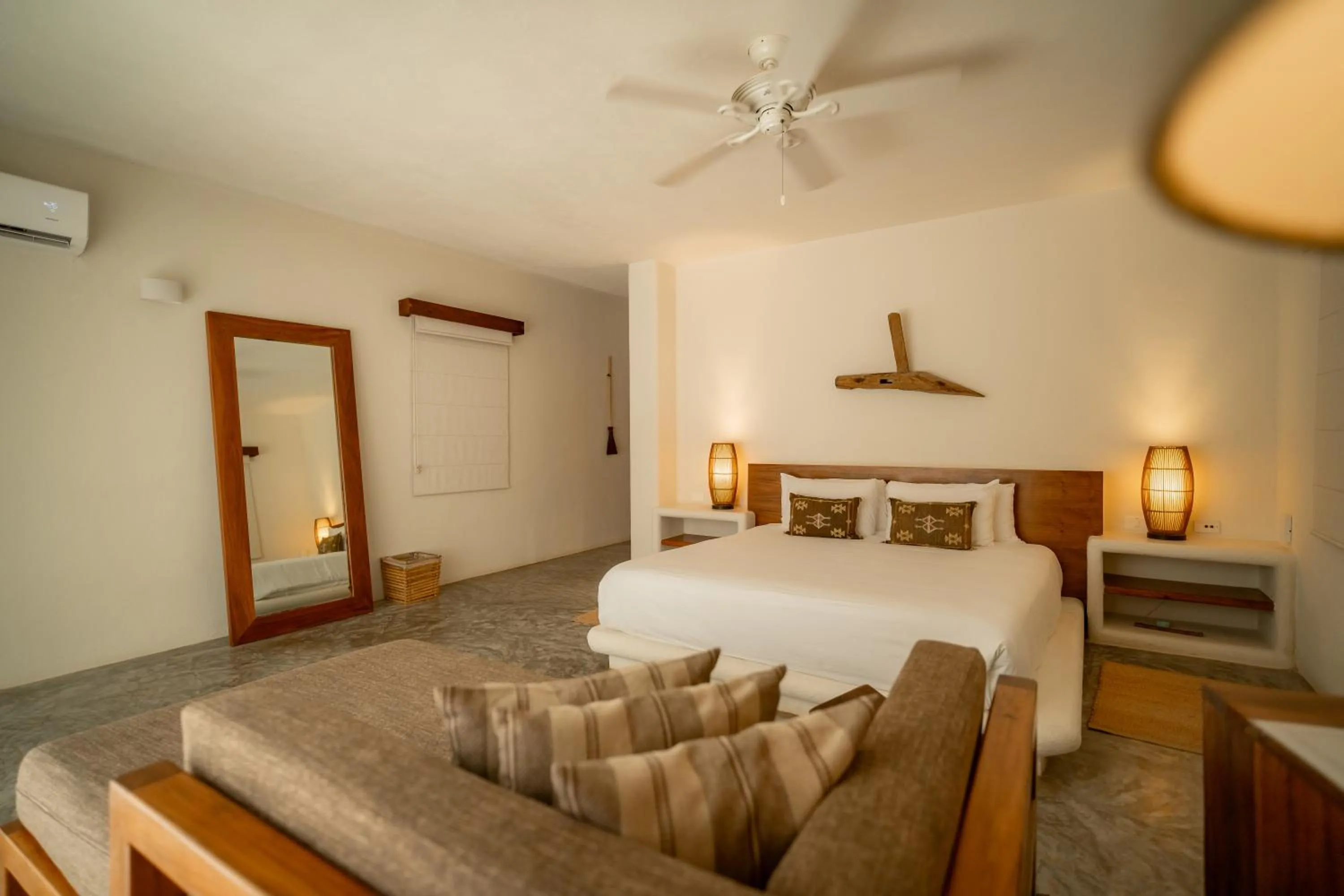 Bed in Chiringuito Tulum