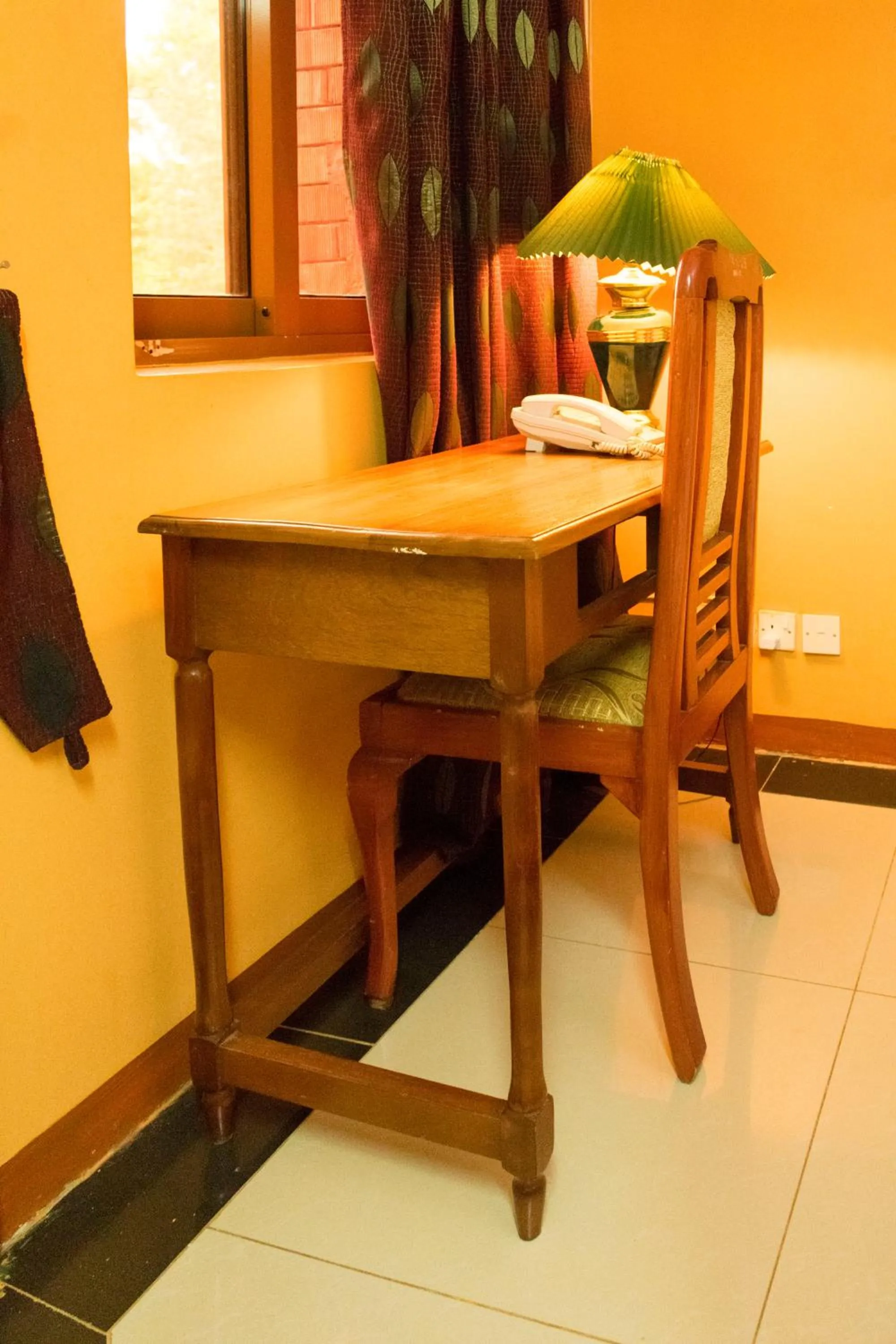 Seating area in Kayegi Hotel Mbale