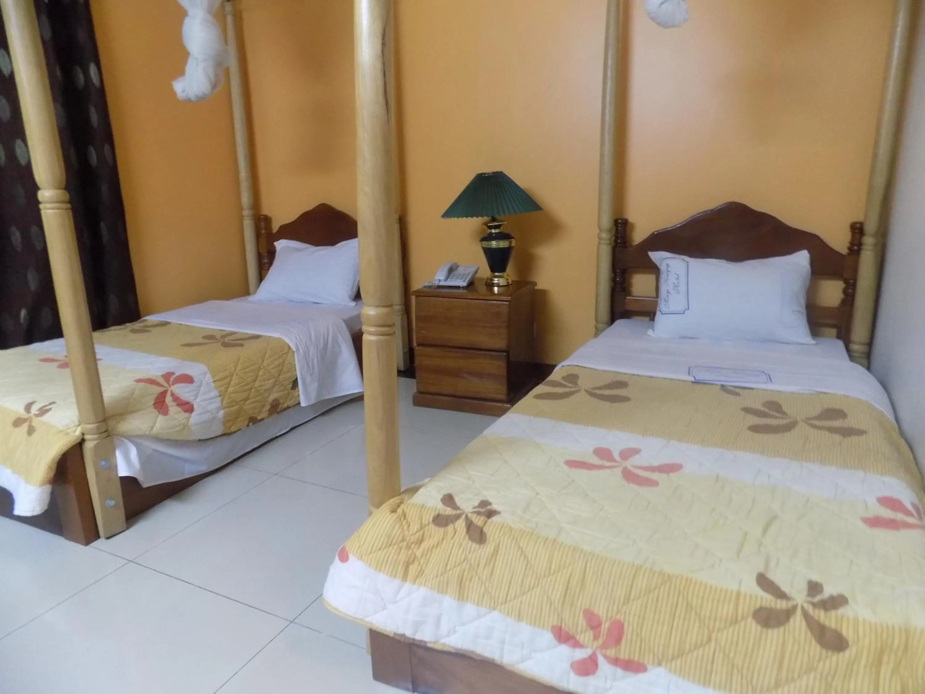 Bed in Kayegi Hotel Mbale