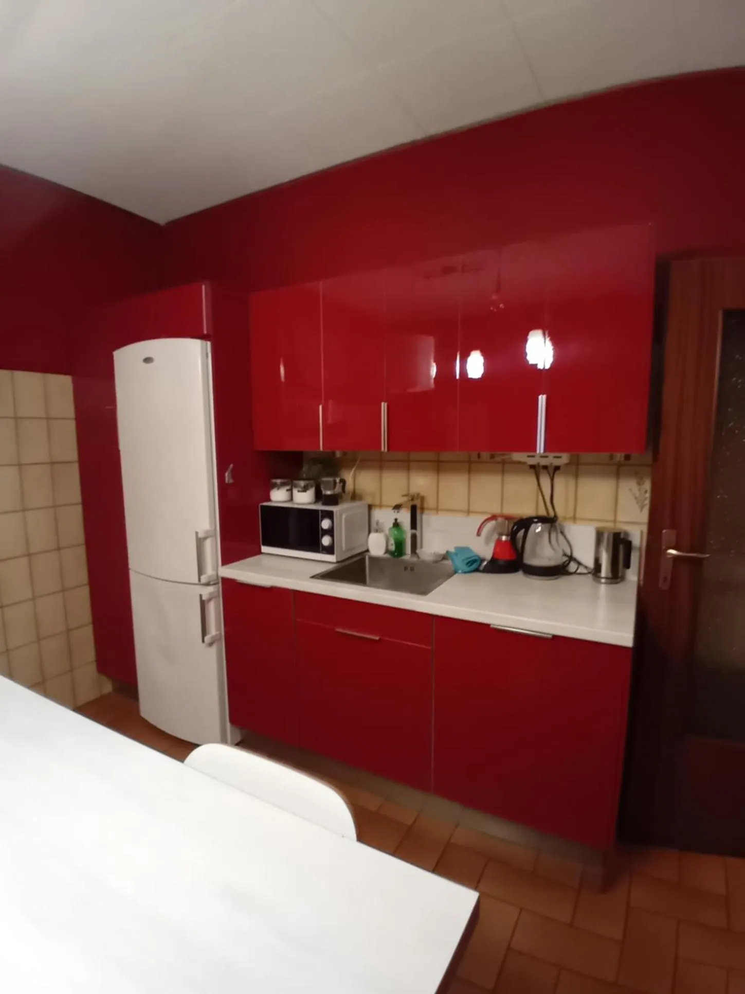 Coffee/tea facilities, Bed in B&B Miele