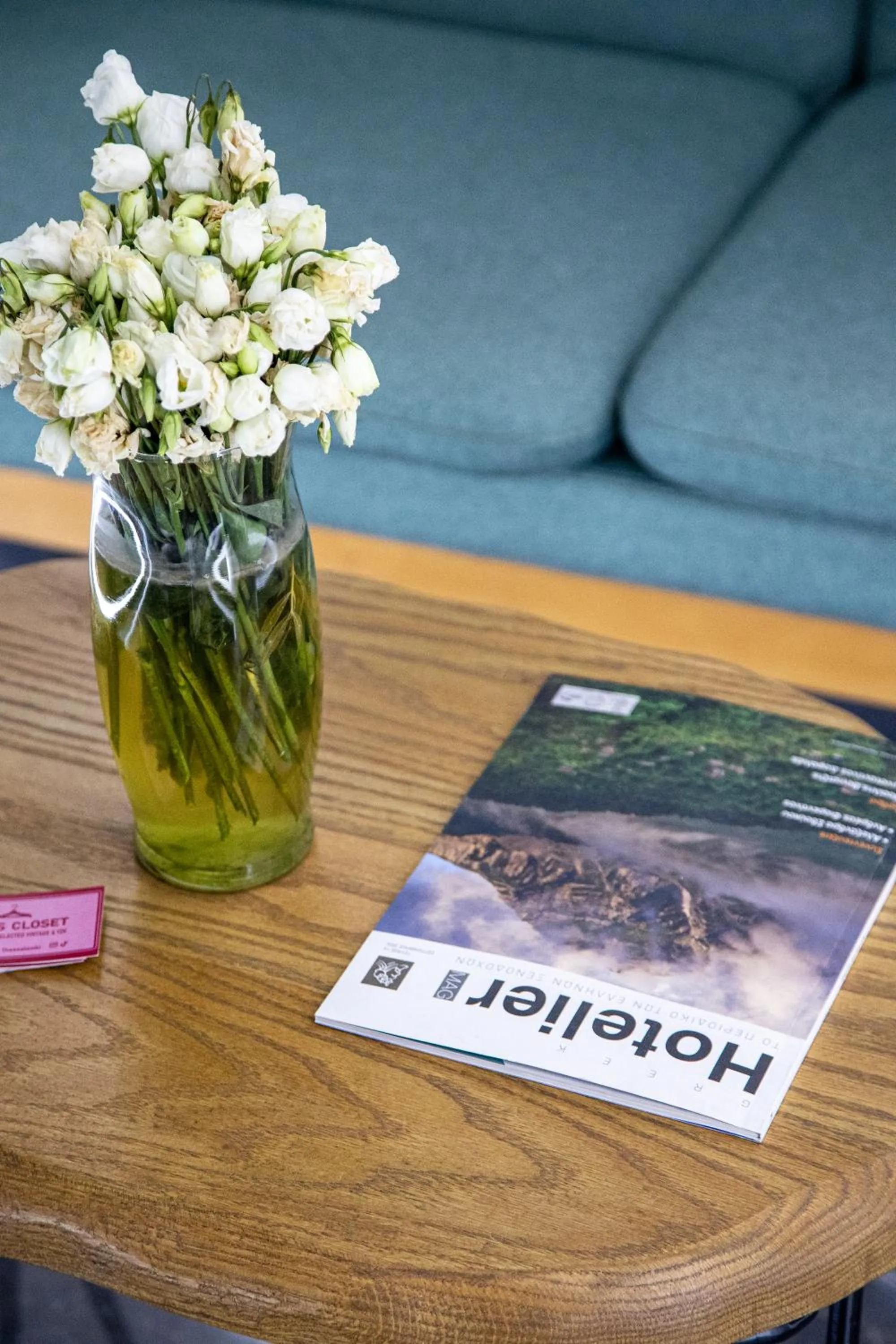 Decorative detail in Limani Comfort Rooms