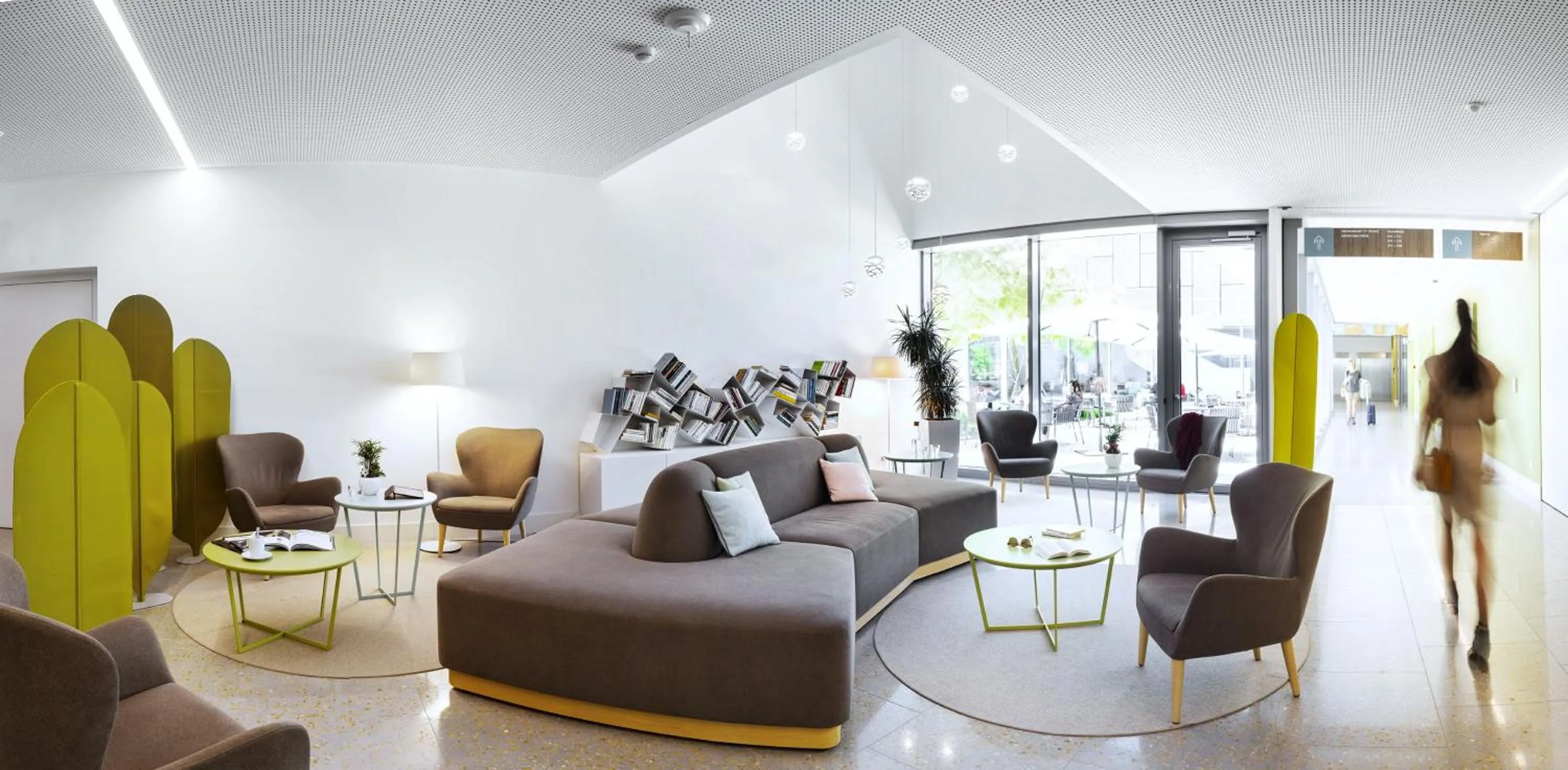 Seating area in Hôtel des Patients