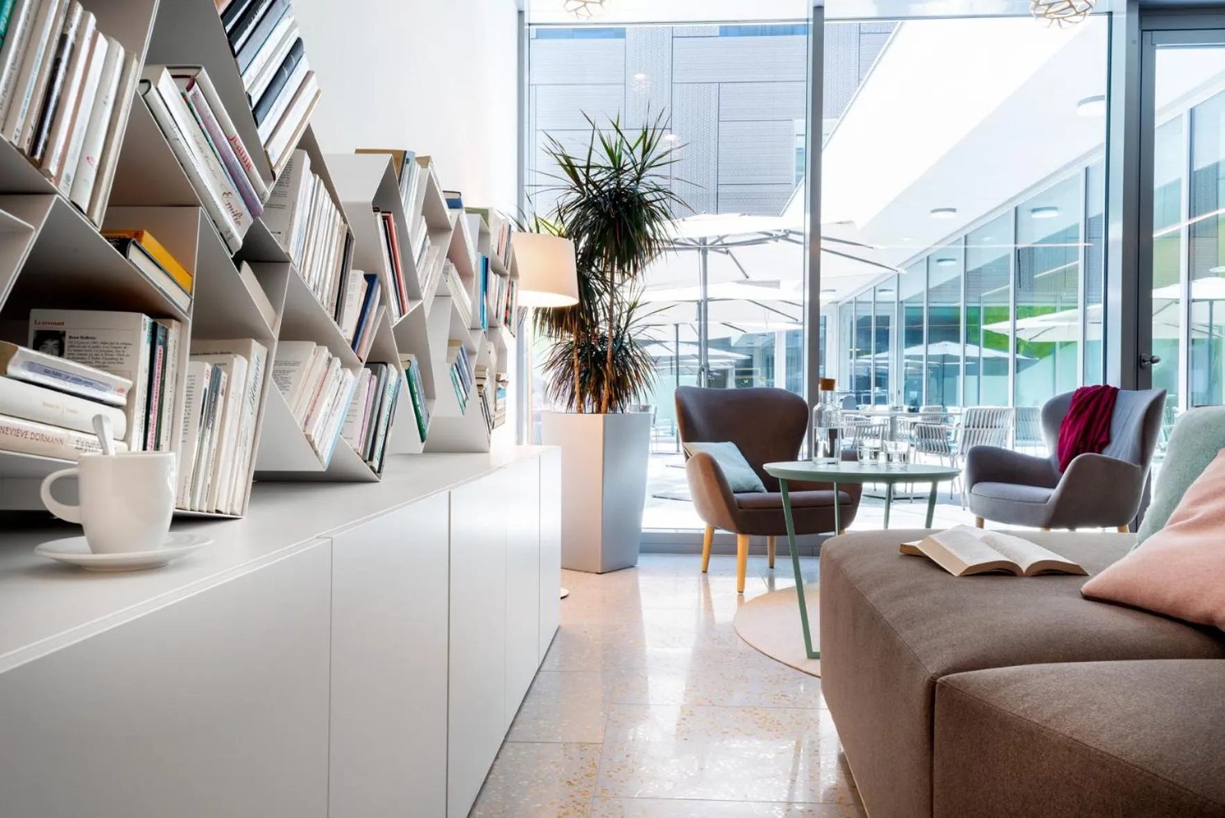 Seating area in Hôtel des Patients