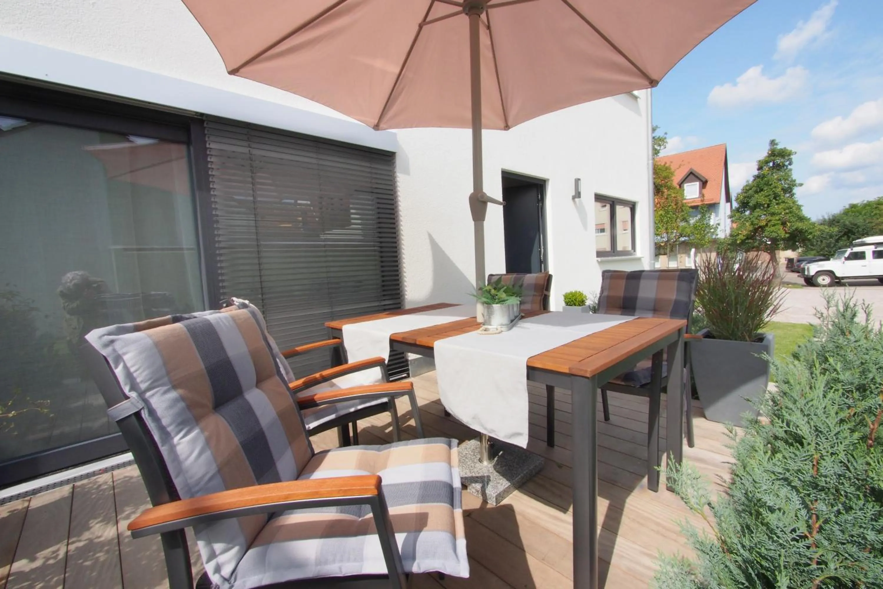 Balcony/Terrace in Apartments Bogner