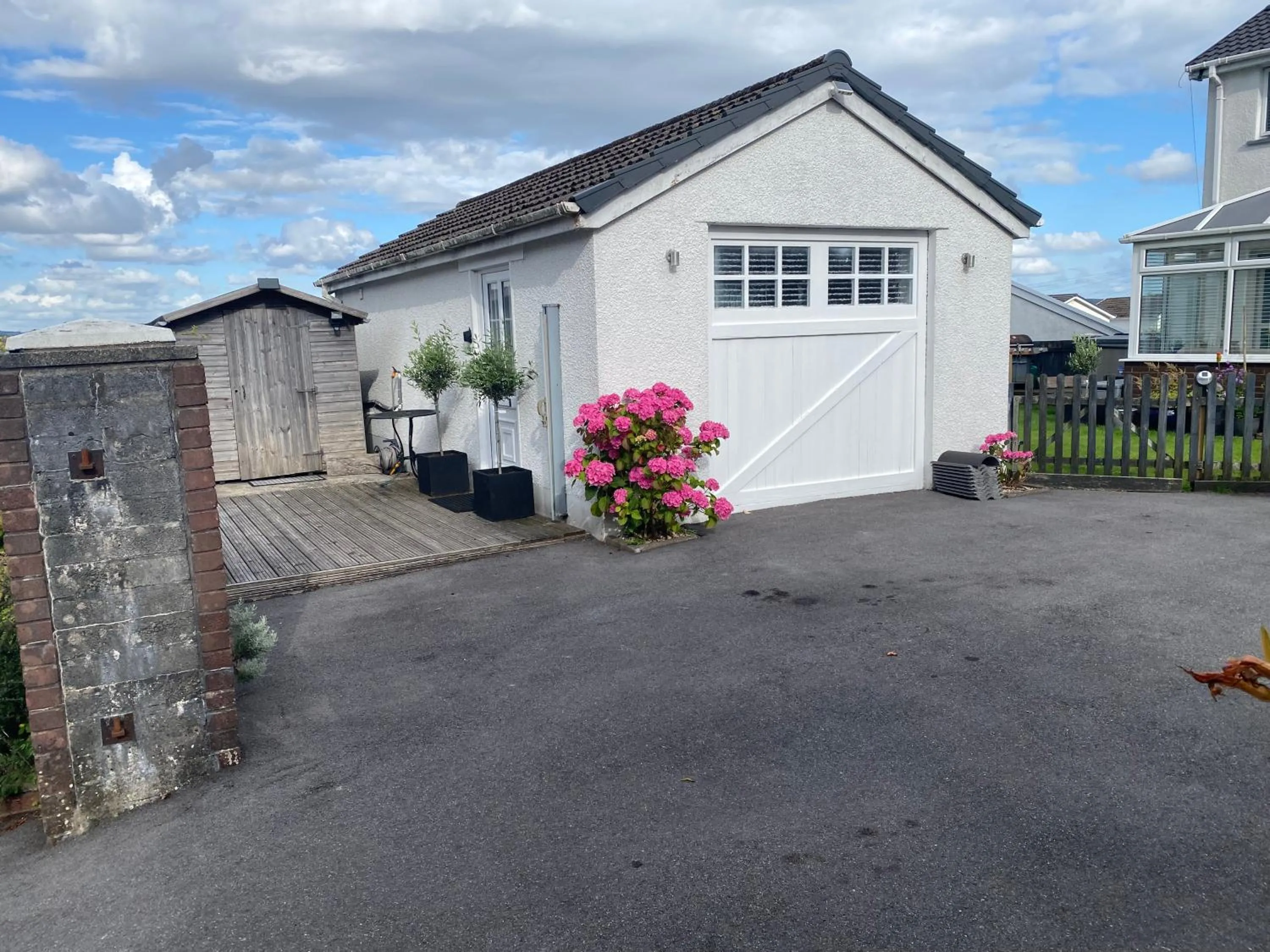 Property building in The Shed