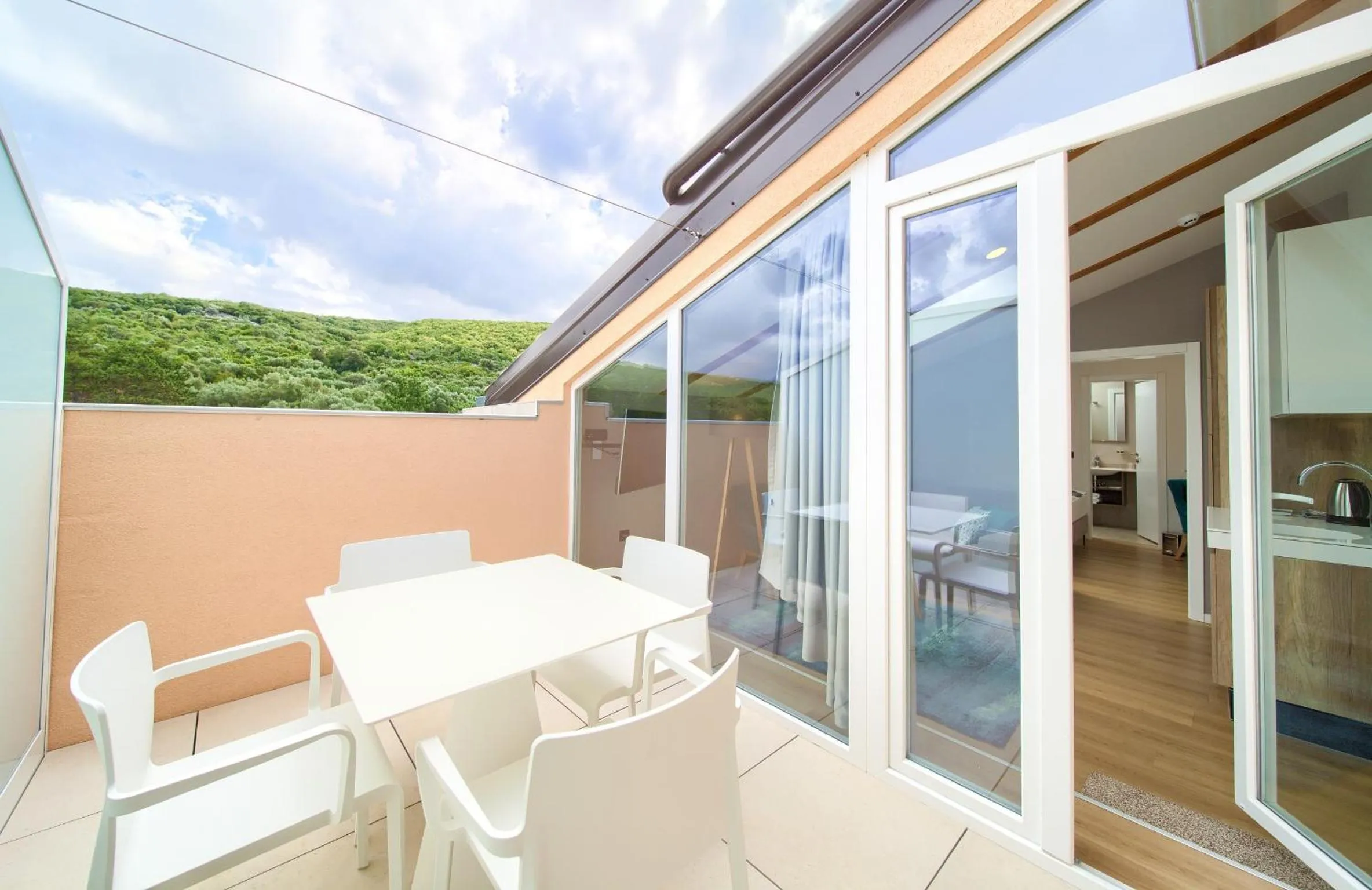 Balcony/Terrace in Hotel Kanajt