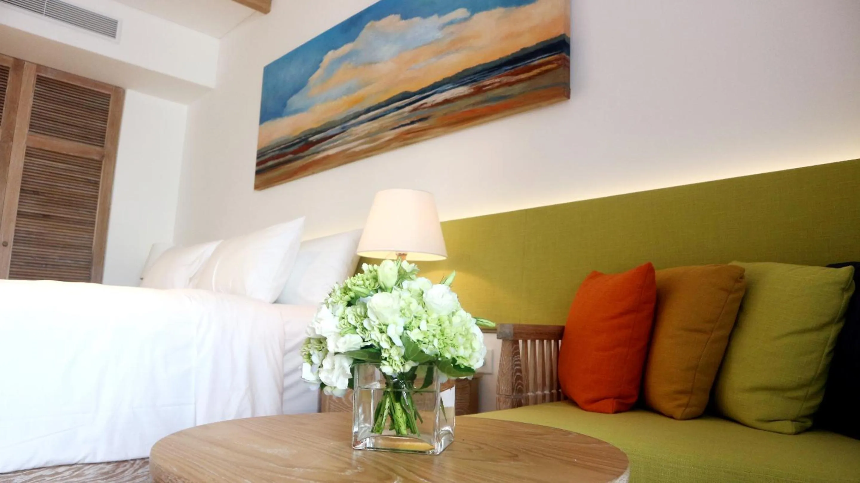 Seating area, Bed in Risemount Premier Resort Da Nang